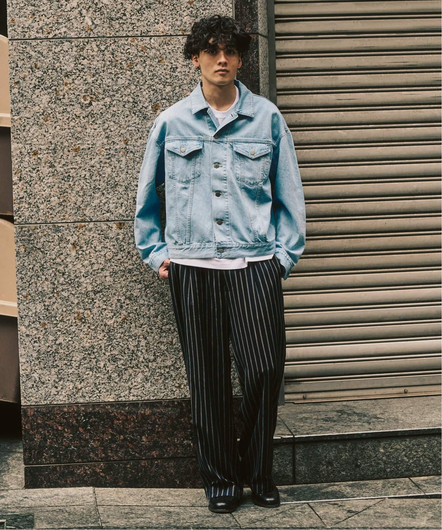 LE JAPON ATELIER】デニムジャケット（デニムジャケット）｜417