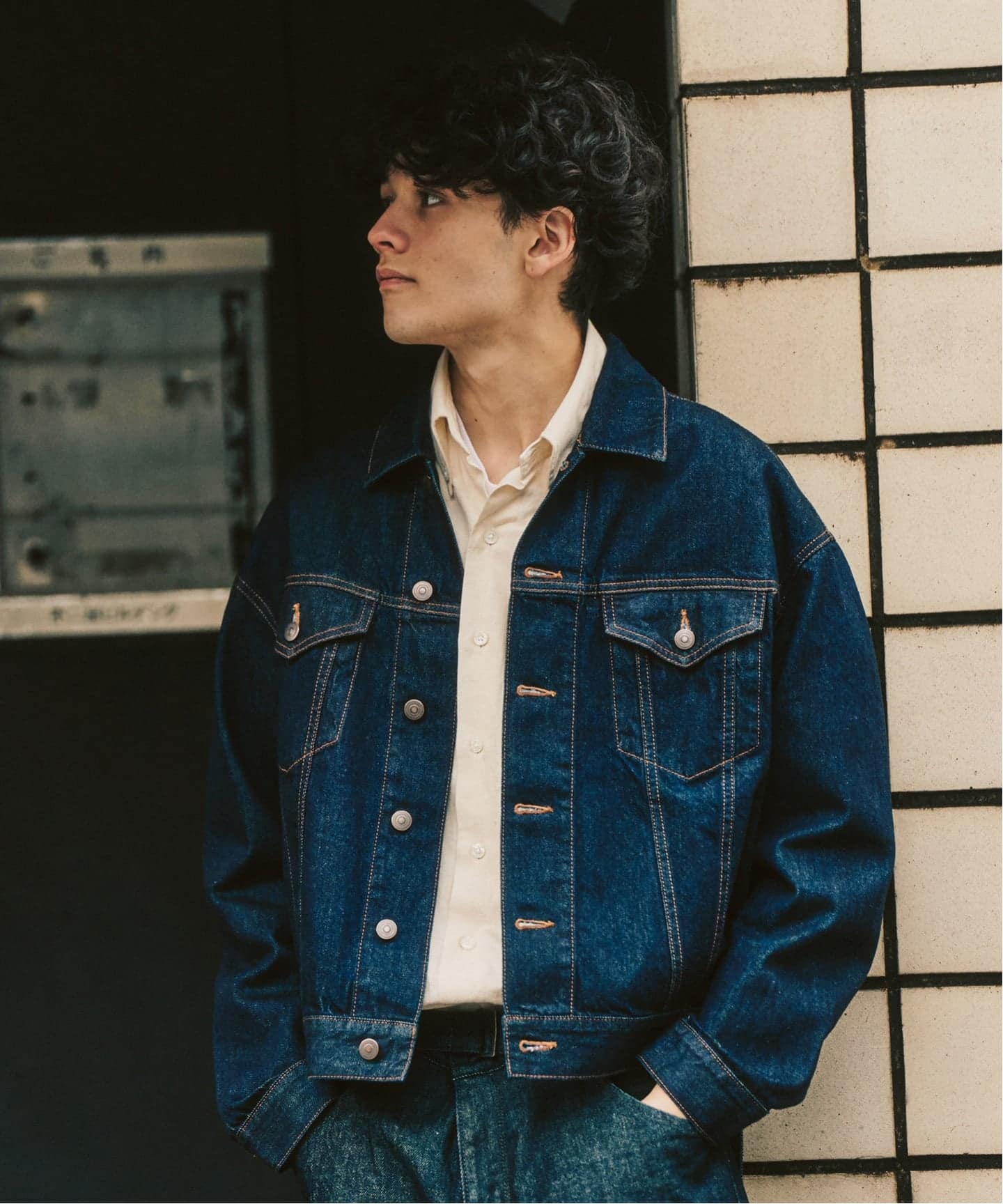 LE JAPON ATELIER】デニムジャケット（デニムジャケット）｜417