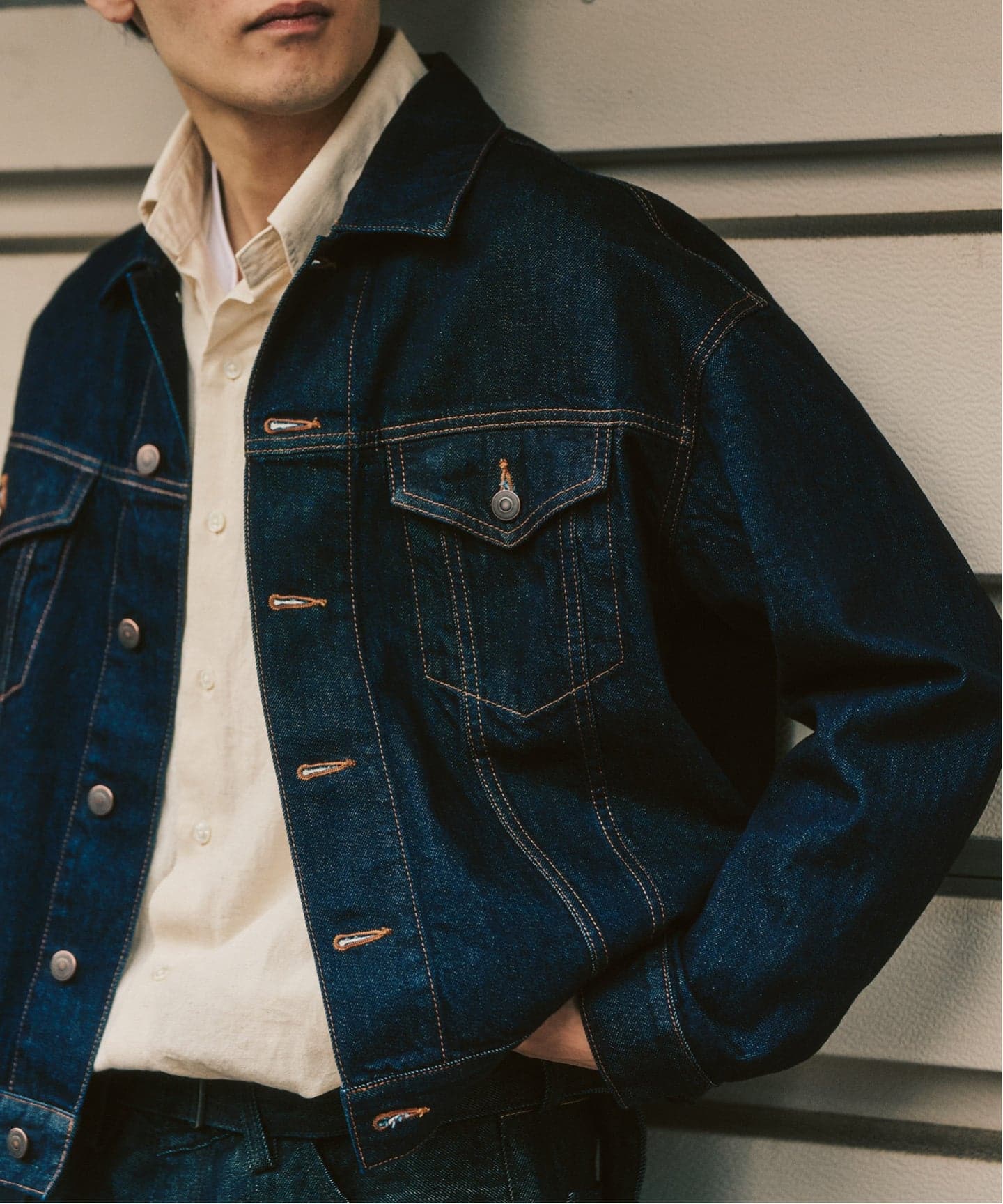 LE JAPON ATELIER】デニムジャケット（デニムジャケット）｜417