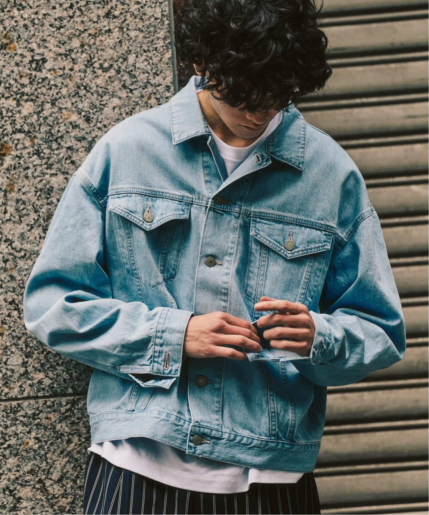 LE JAPON ATELIER】デニムジャケット（デニムジャケット）｜417