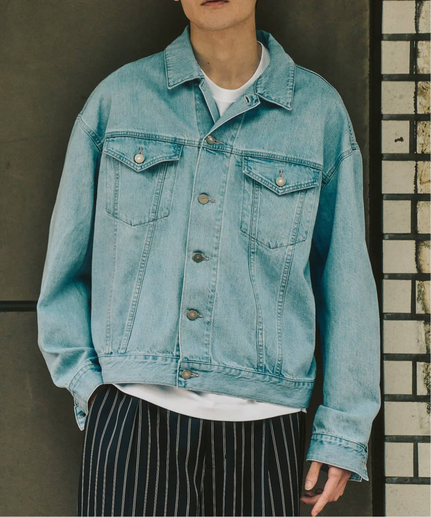 LE JAPON ATELIER】デニムジャケット（デニムジャケット）｜417