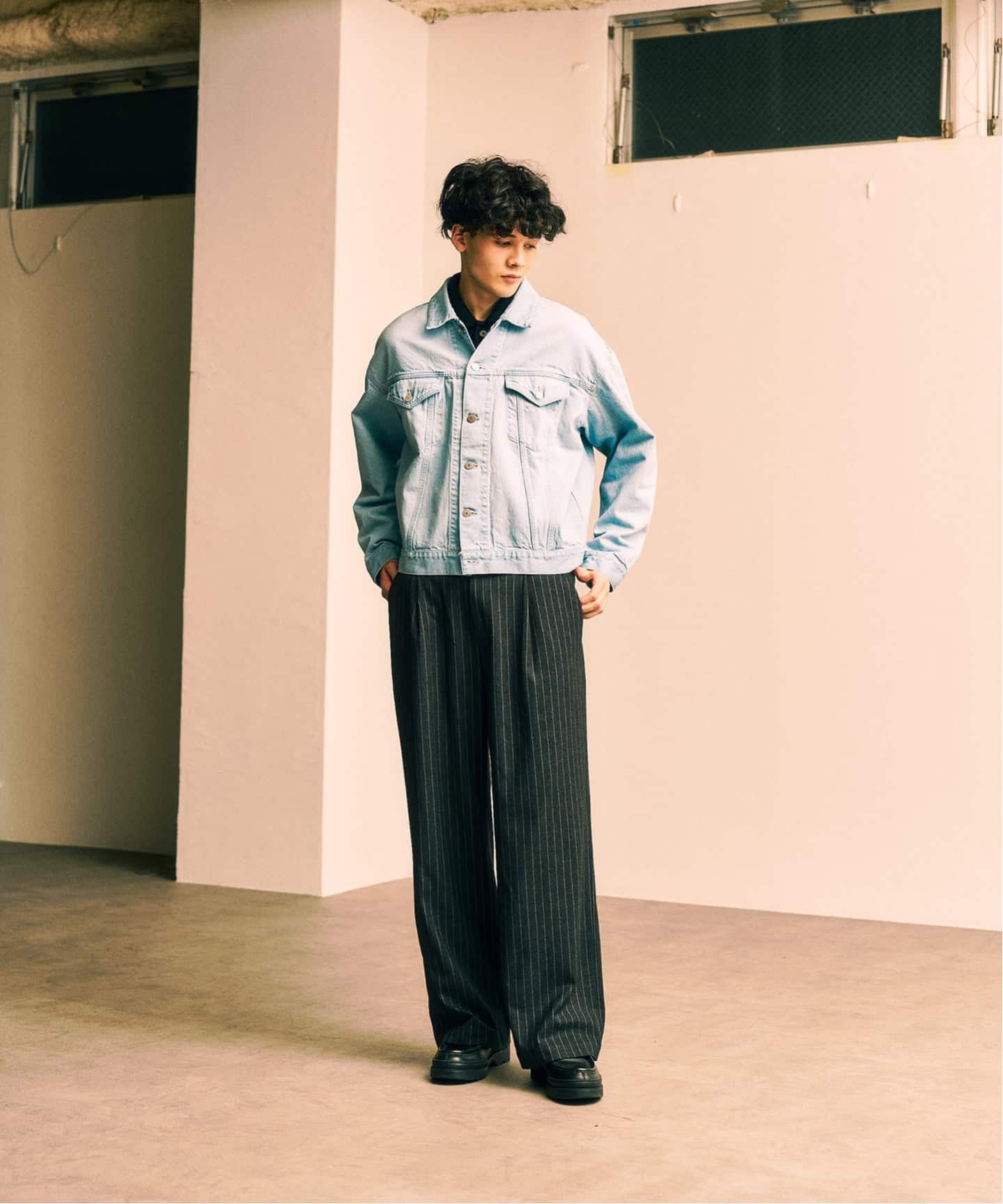 LE JAPON ATELIER】デニムジャケット（デニムジャケット）｜417