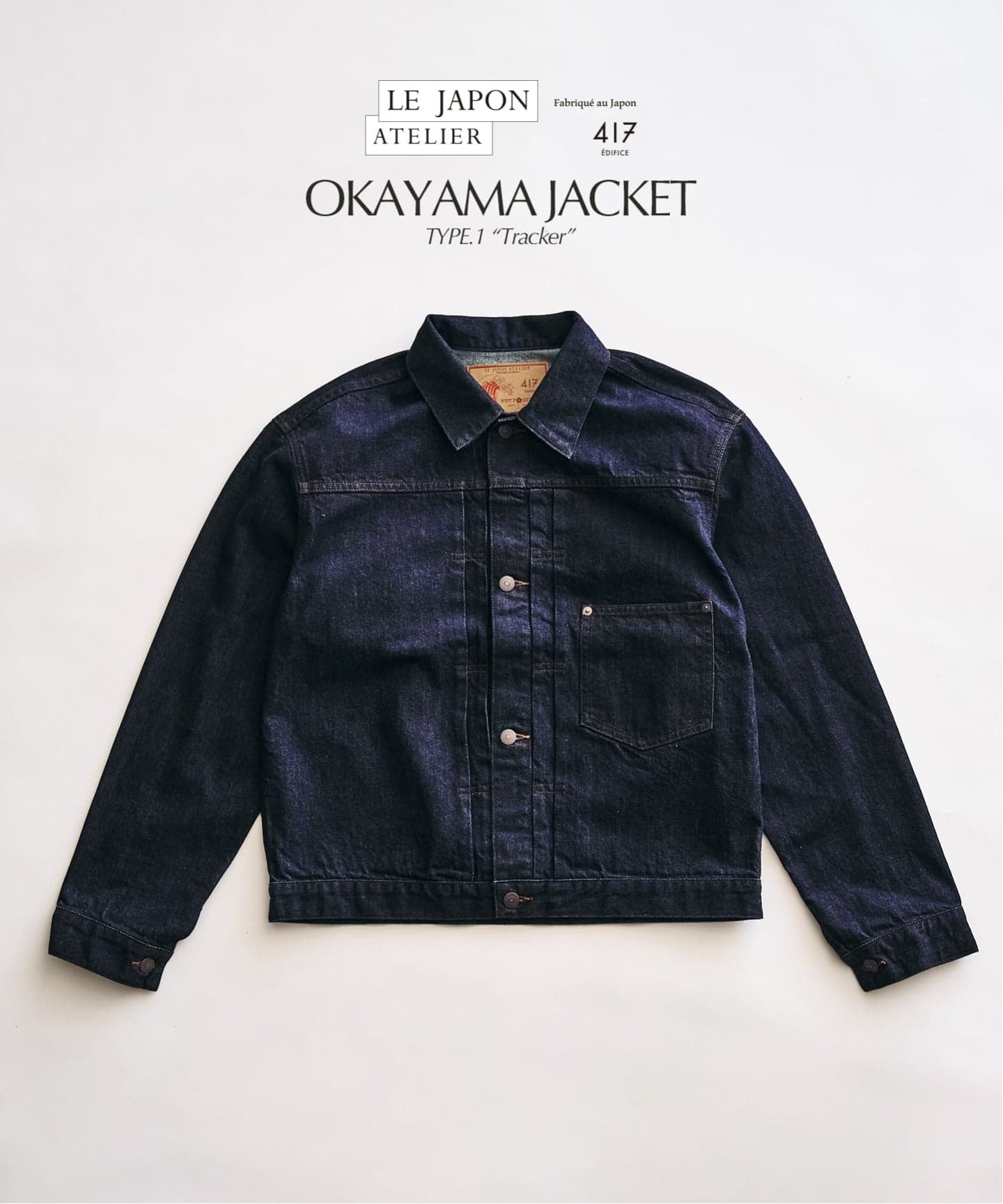 LE JAPON OKAYAMA ジャケット TYPE.1（デニムジャケット）｜417