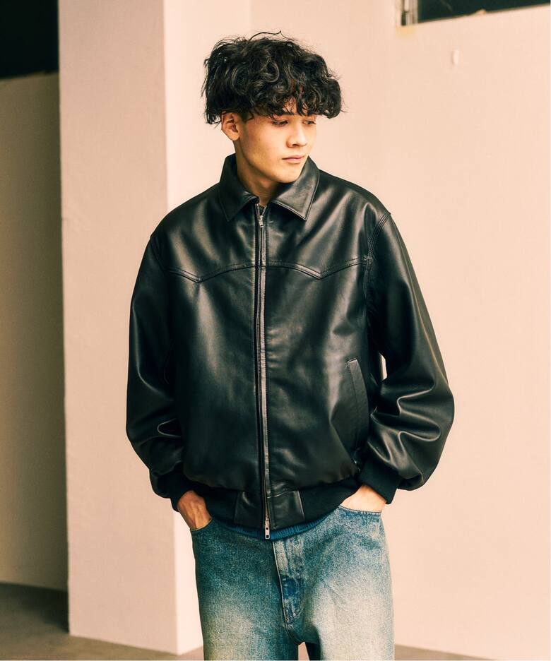 SHEEP LEATHER JACKET / シープレザージャケット（レザージャケット 