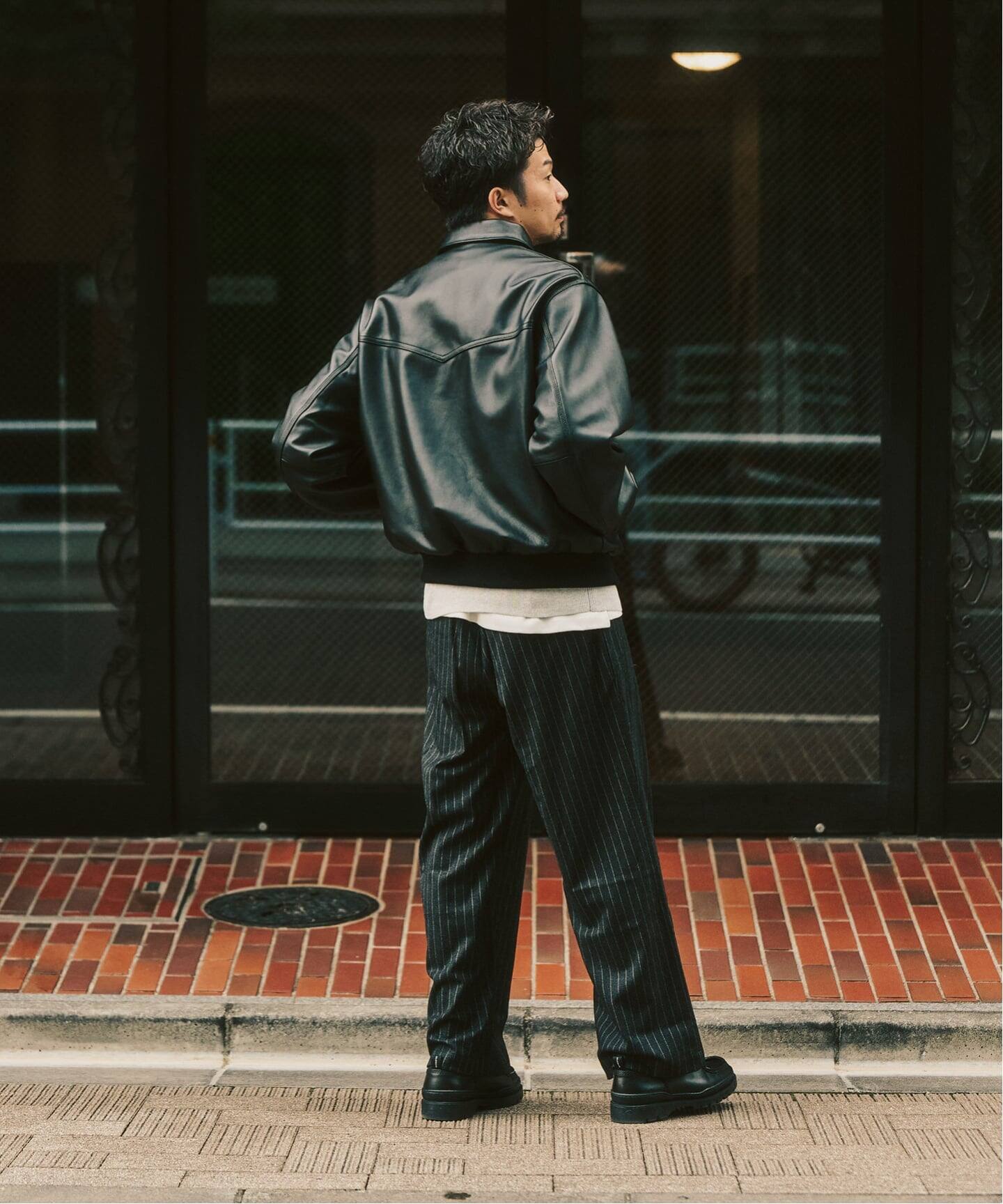 SHEEP LEATHER JACKET / シープレザージャケット（レザージャケット 