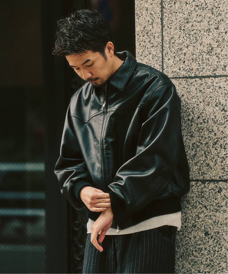 SHEEP LEATHER JACKET / シープレザージャケット（レザージャケット 