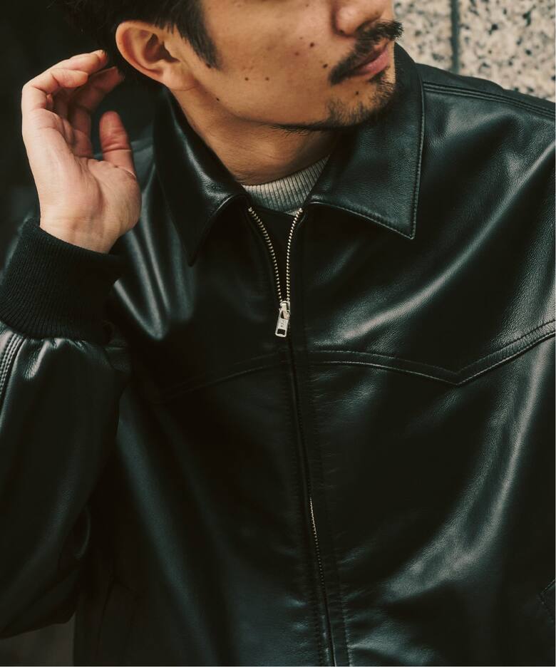 SHEEP LEATHER JACKET / シープレザージャケット（レザージャケット 