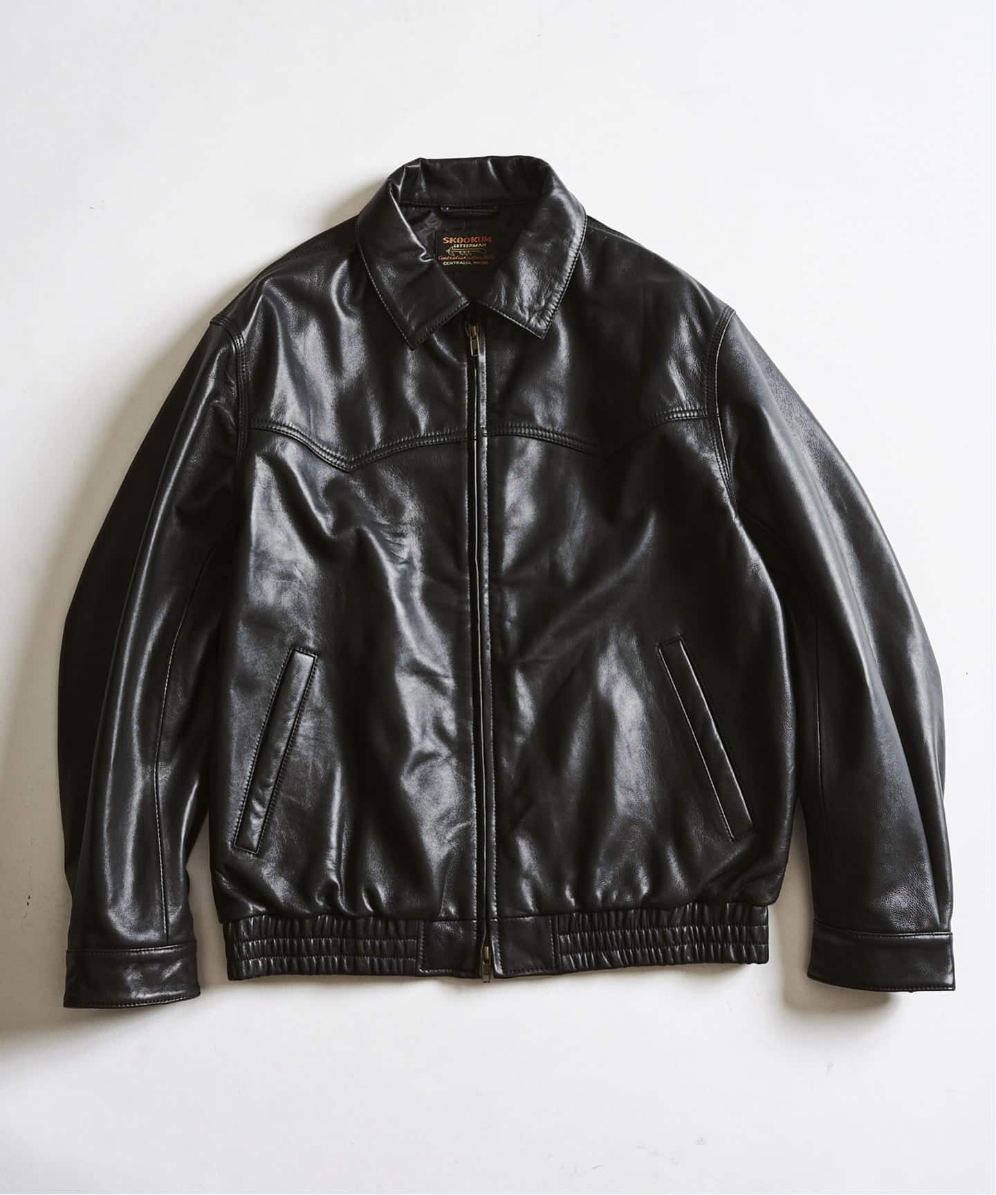 SKOOKUM / スクーカム シープレザーヨークジャケット（レザー