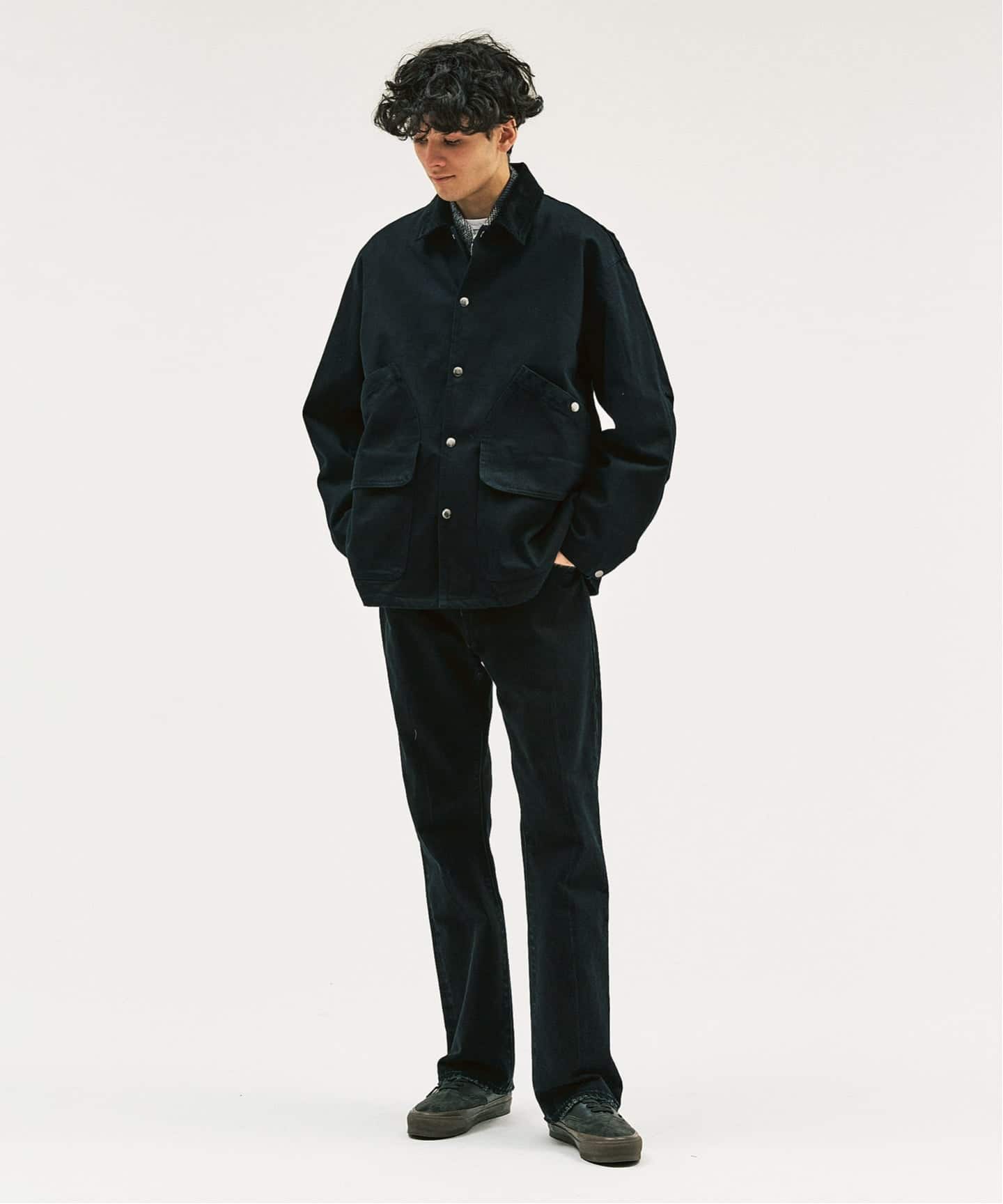 コットンツイル ハンティング ジャケット（その他ブルゾン／アウター