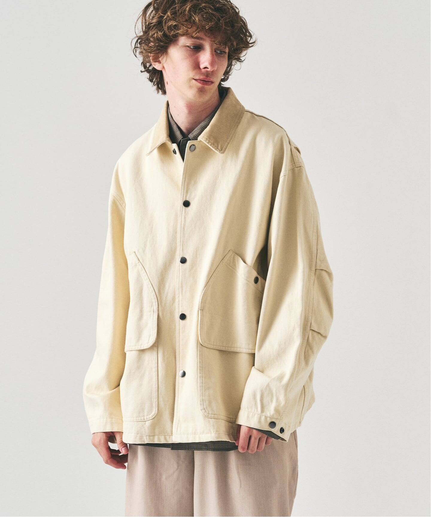 ブルゾン　ハンティングジャケット　コットン130　ジャケット UNISEX】ポリエステルサージ ハンティングジャケット / J.PRESS YORK
