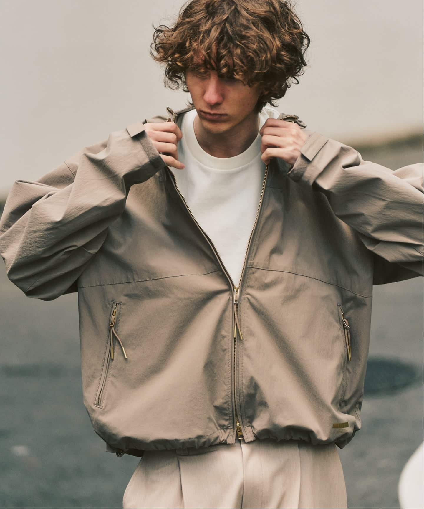 ワッシャーナイロン utility パーカー（マウンテンパーカー）｜417