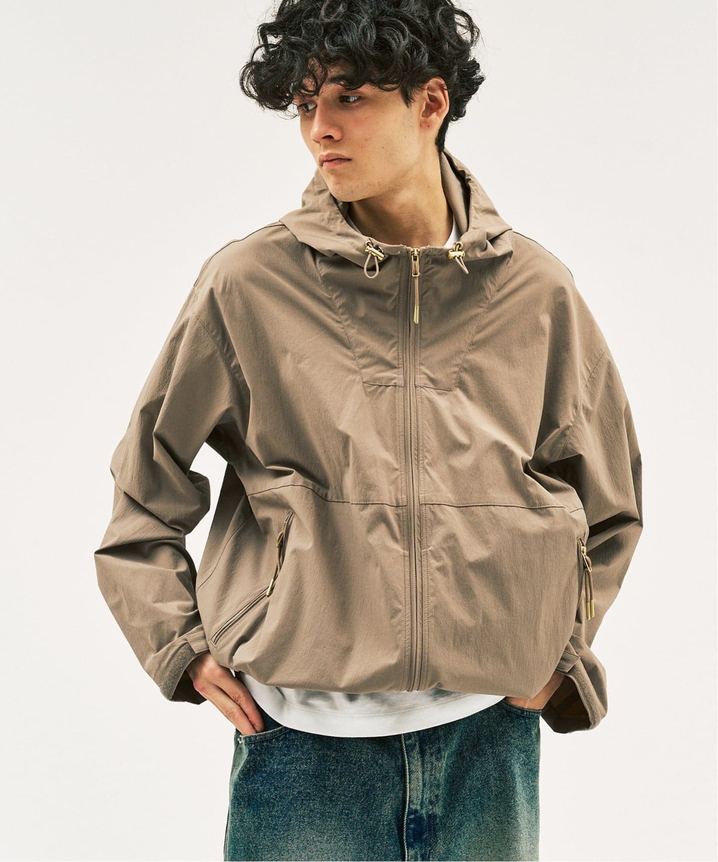 ワッシャーナイロン utility パーカー（マウンテンパーカー）｜417