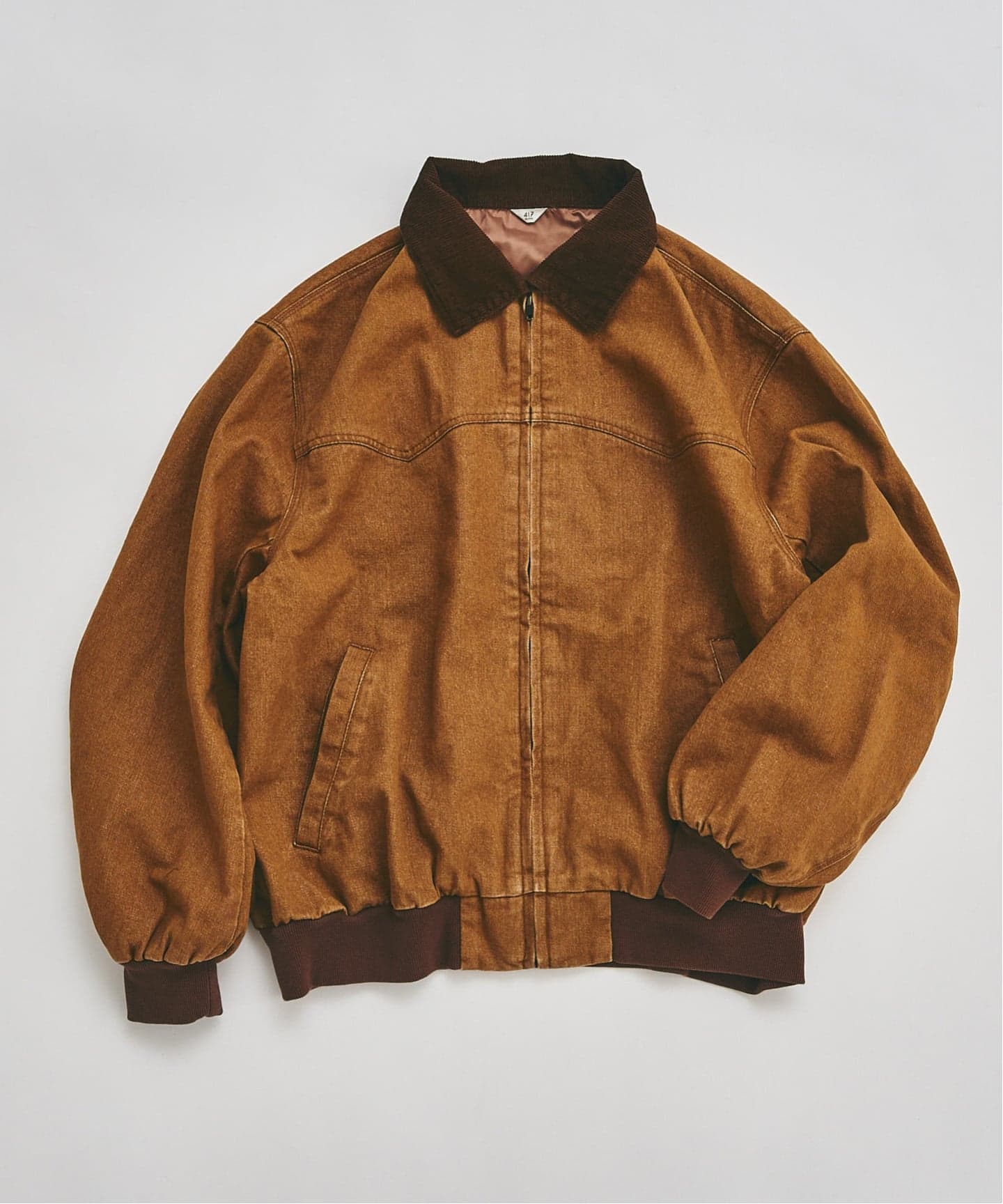 デニム ジップヨークジャケット（デニムジャケット）｜417 EDIFICE