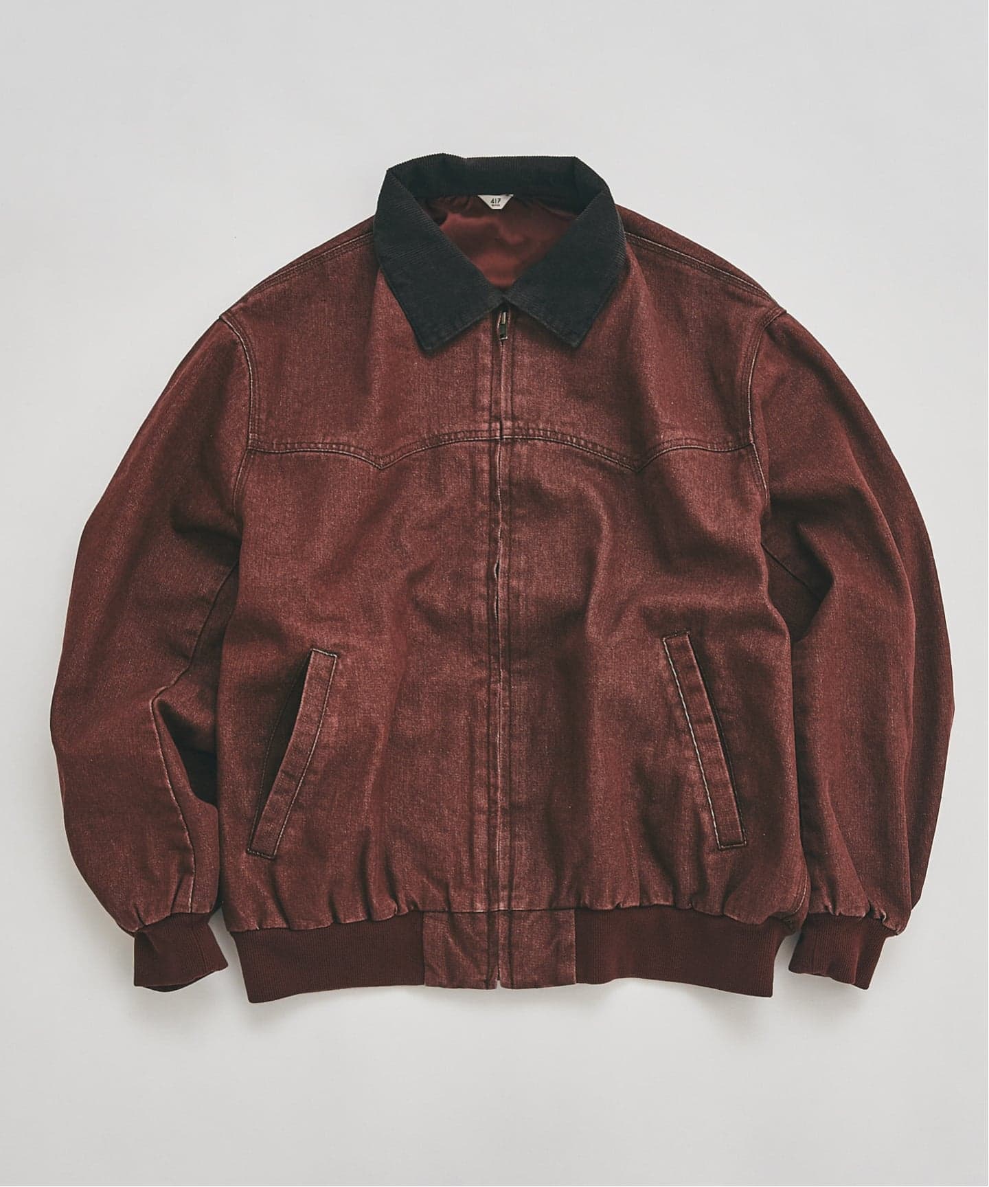 デニム ジップヨークジャケット（デニムジャケット）｜417 EDIFICE