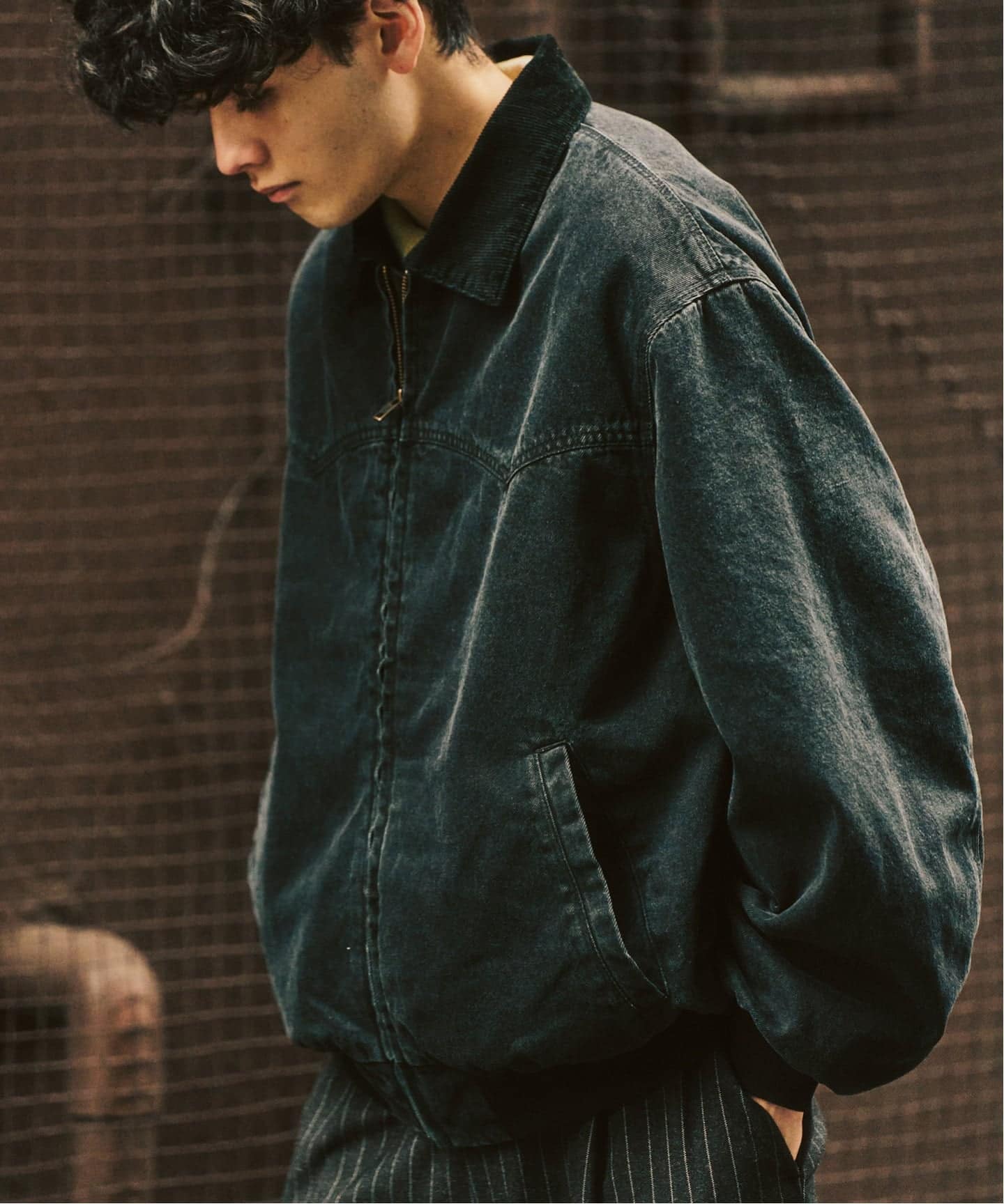 デニム ジップヨークジャケット（デニムジャケット）｜417 EDIFICE