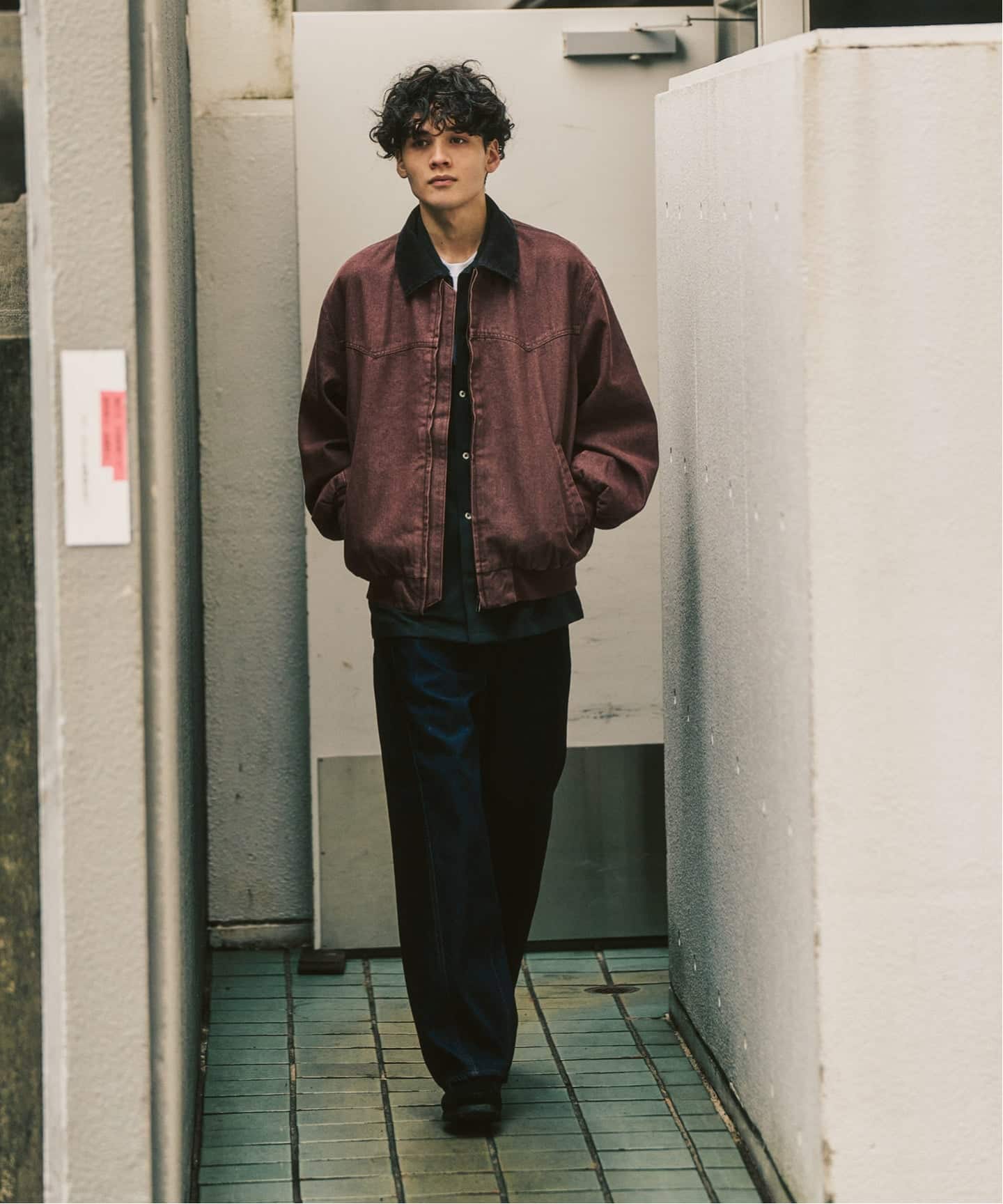 デニム ジップヨークジャケット（デニムジャケット）｜417 EDIFICE