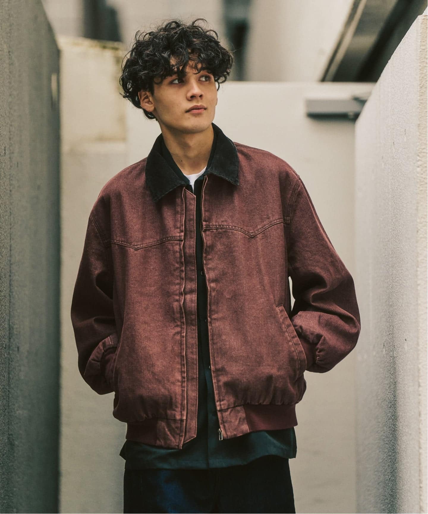 デニム ジップヨークジャケット（デニムジャケット）｜417 EDIFICE