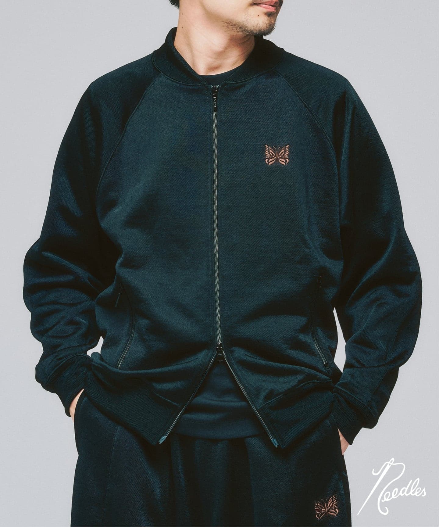NEEDLES / ニードルズ 417別注 Dolman Sleeve Track Jacket（ナイロン