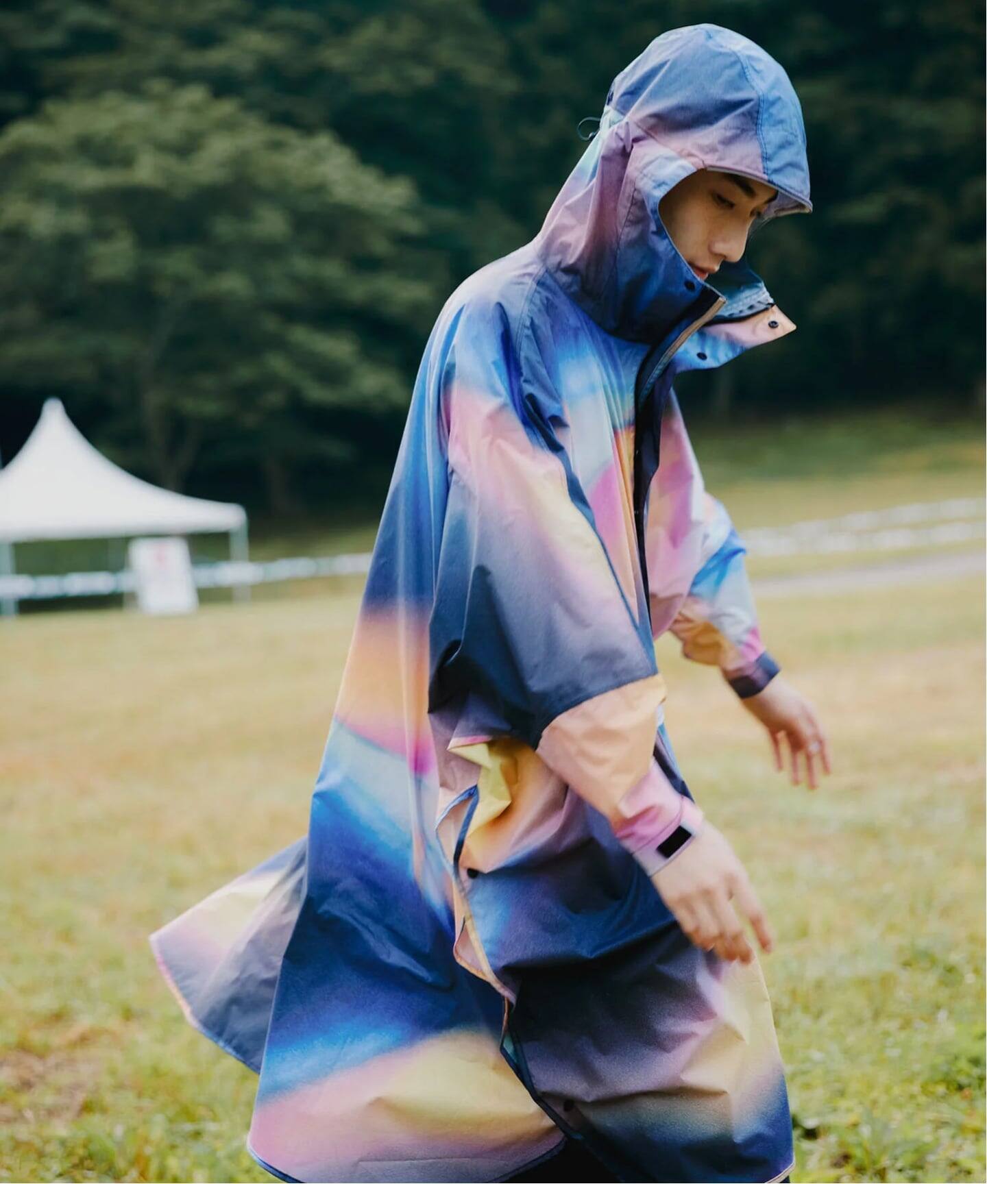 KiU / キウ FUJIROCK STD RAIN PONCHO（ポンチョ・マント）｜417