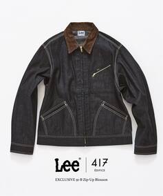 Lee × 417 EDIFICE 2026 FW 別注 91-B ジップブルゾン & ペインターパンツ（lee × 417 EDIFICE）