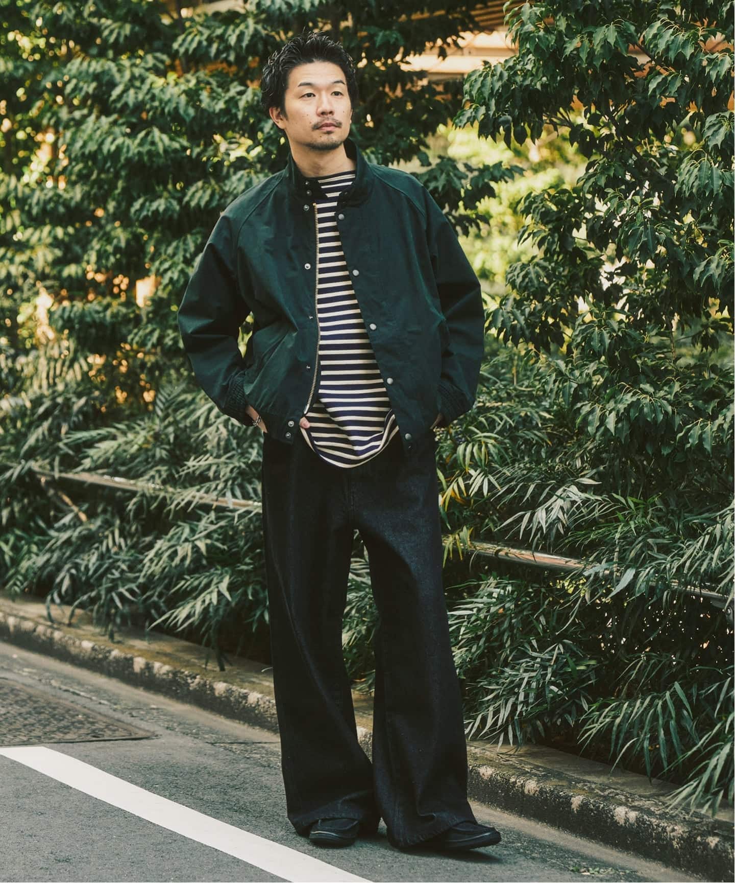 Barbour / バブアー peached blouson transport（ナイロンジャケット