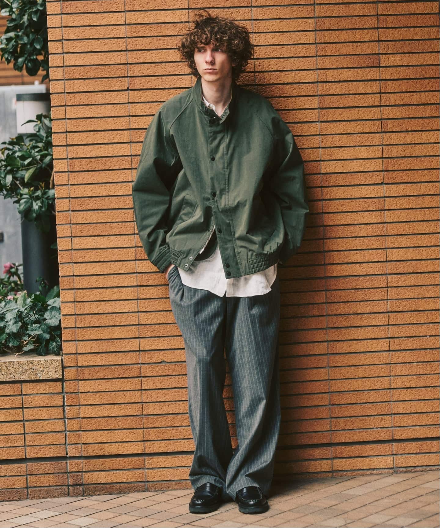 Barbour / バブアー peached blouson transport（ナイロンジャケット