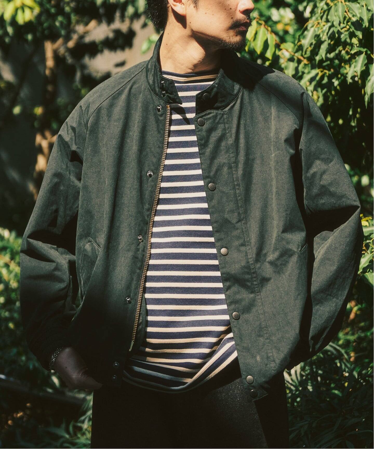 Barbour / バブアー peached blouson transport（ナイロンジャケット