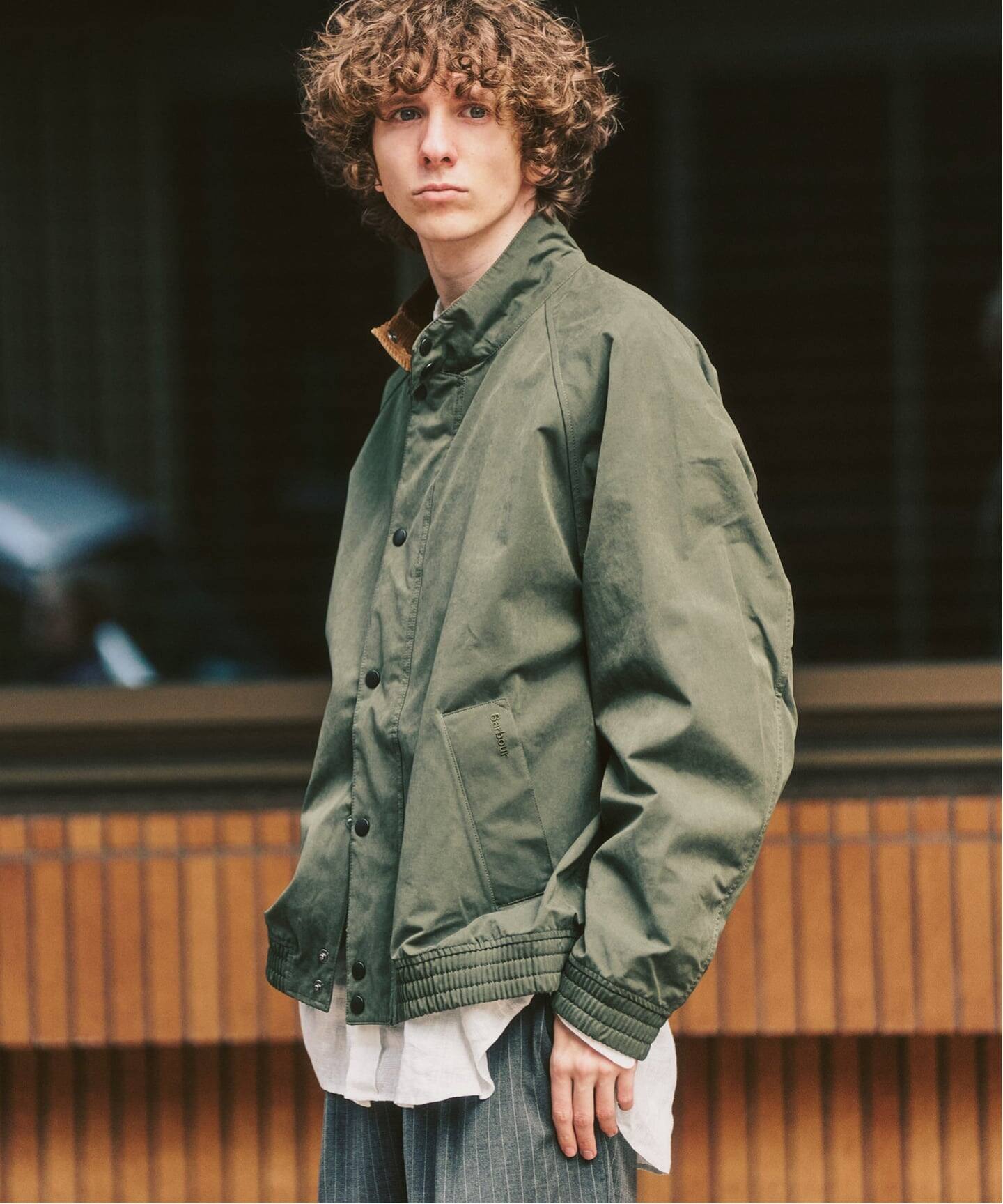 Barbour / バブアー peached blouson transport（ナイロンジャケット