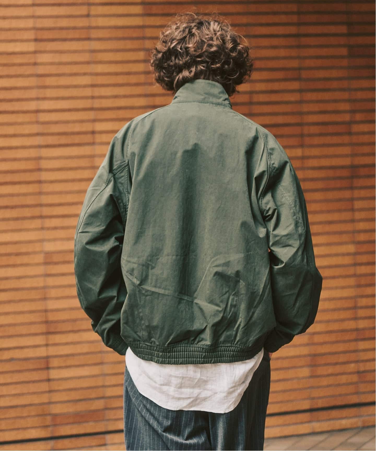 Barbour / バブアー peached blouson transport（ナイロンジャケット