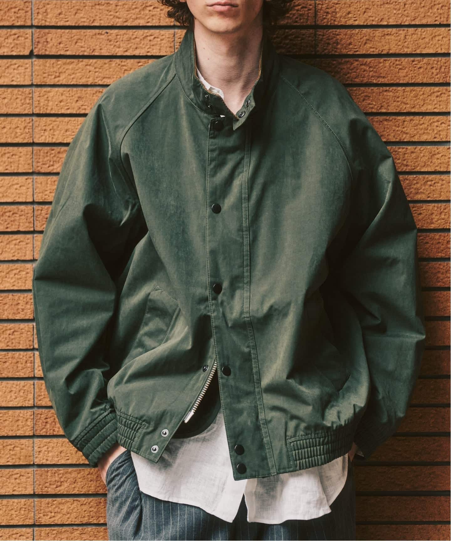 Barbour / バブアー peached blouson transport（ナイロンジャケット