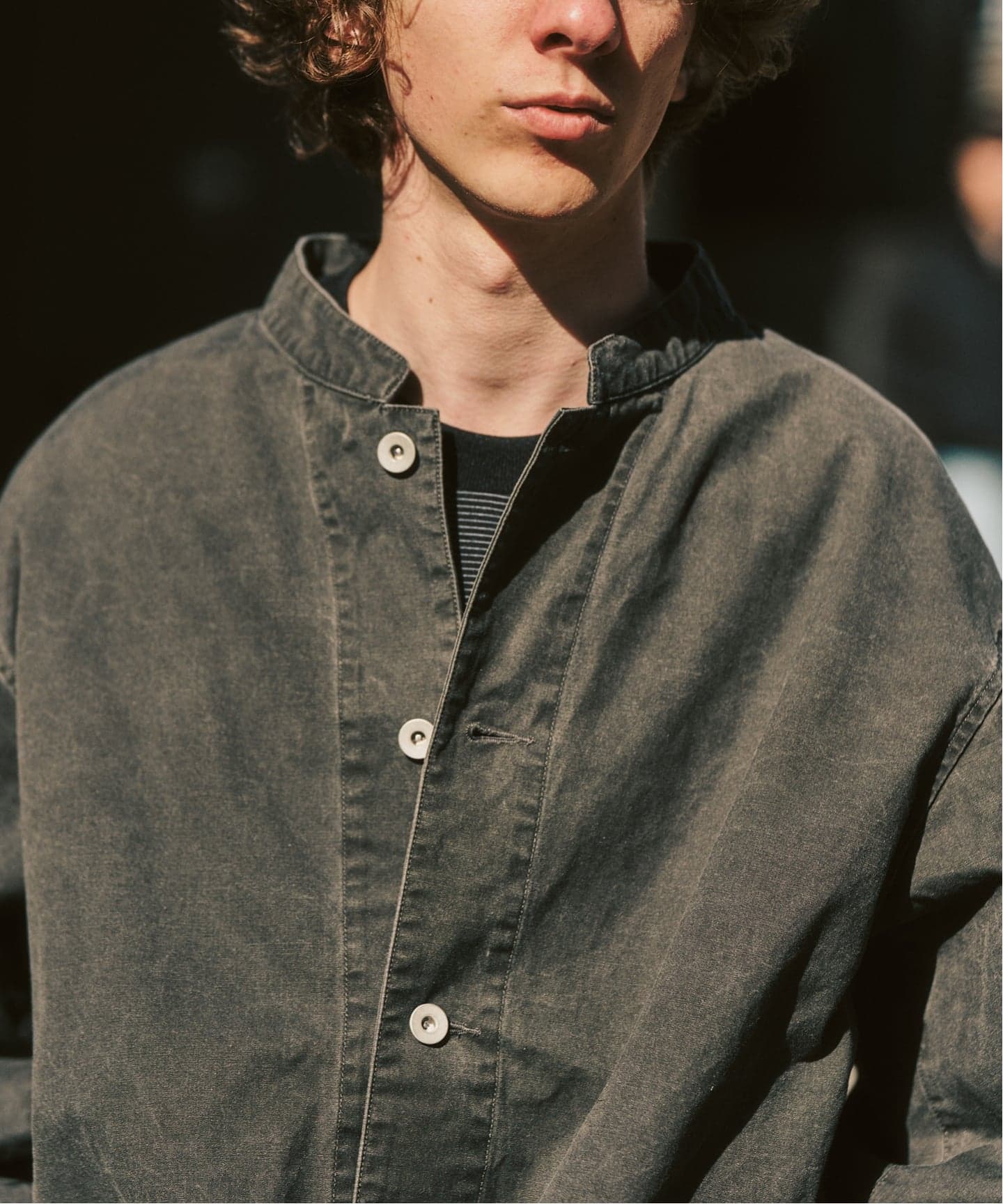 nanamica / ナナミカ】417別注 バンドカラーシャツジャケット（その他