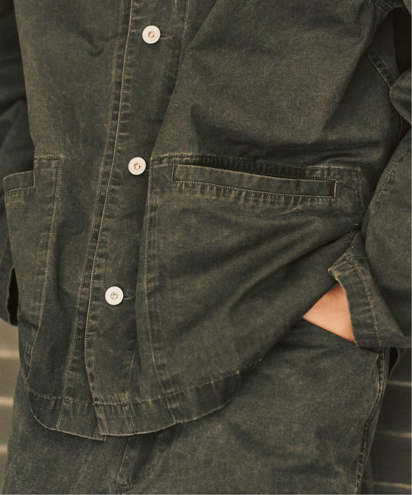 nanamica / ナナミカ】417別注 バンドカラーシャツジャケット（その他