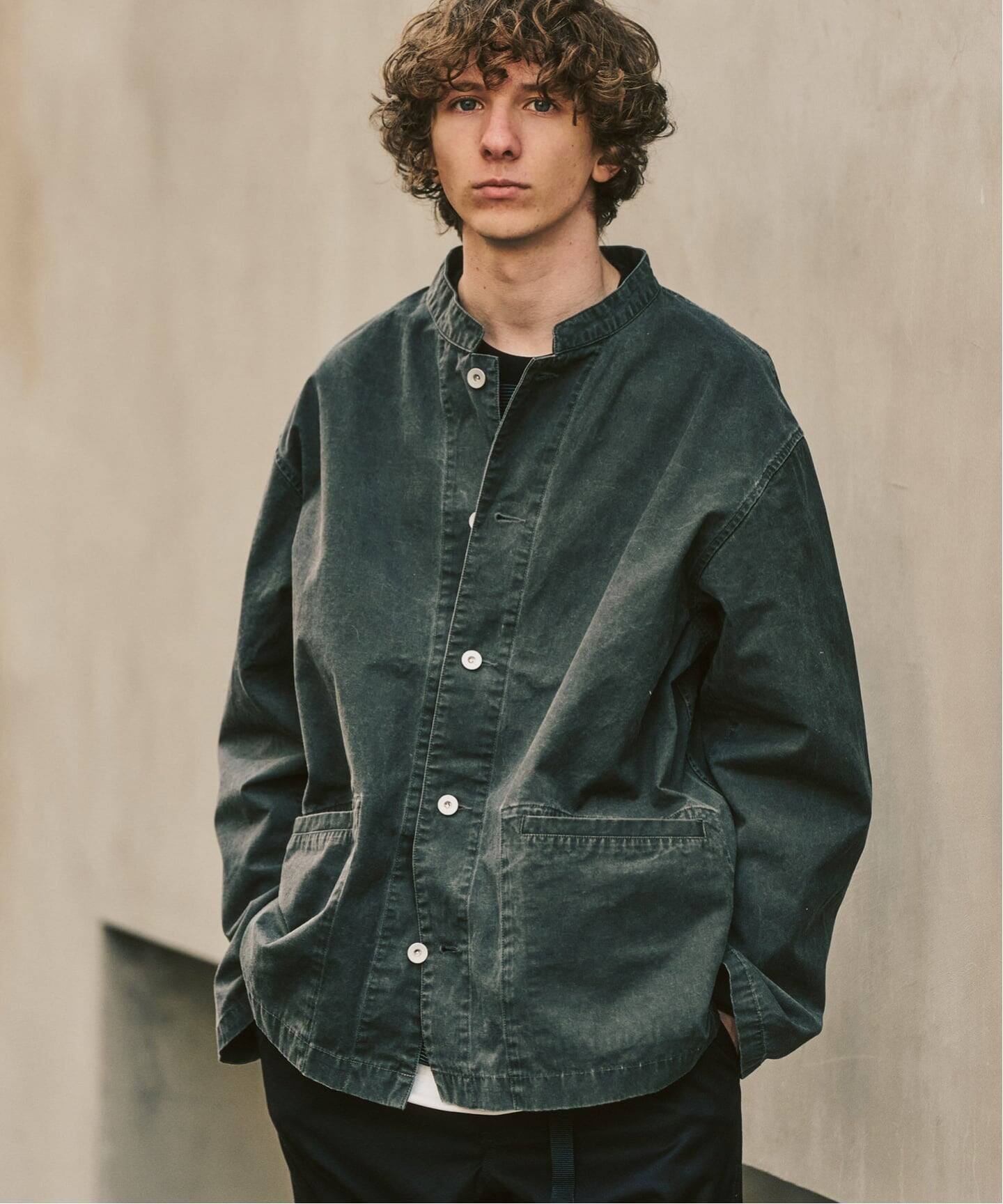 nanamica / ナナミカ】417別注 バンドカラーシャツジャケット（その他