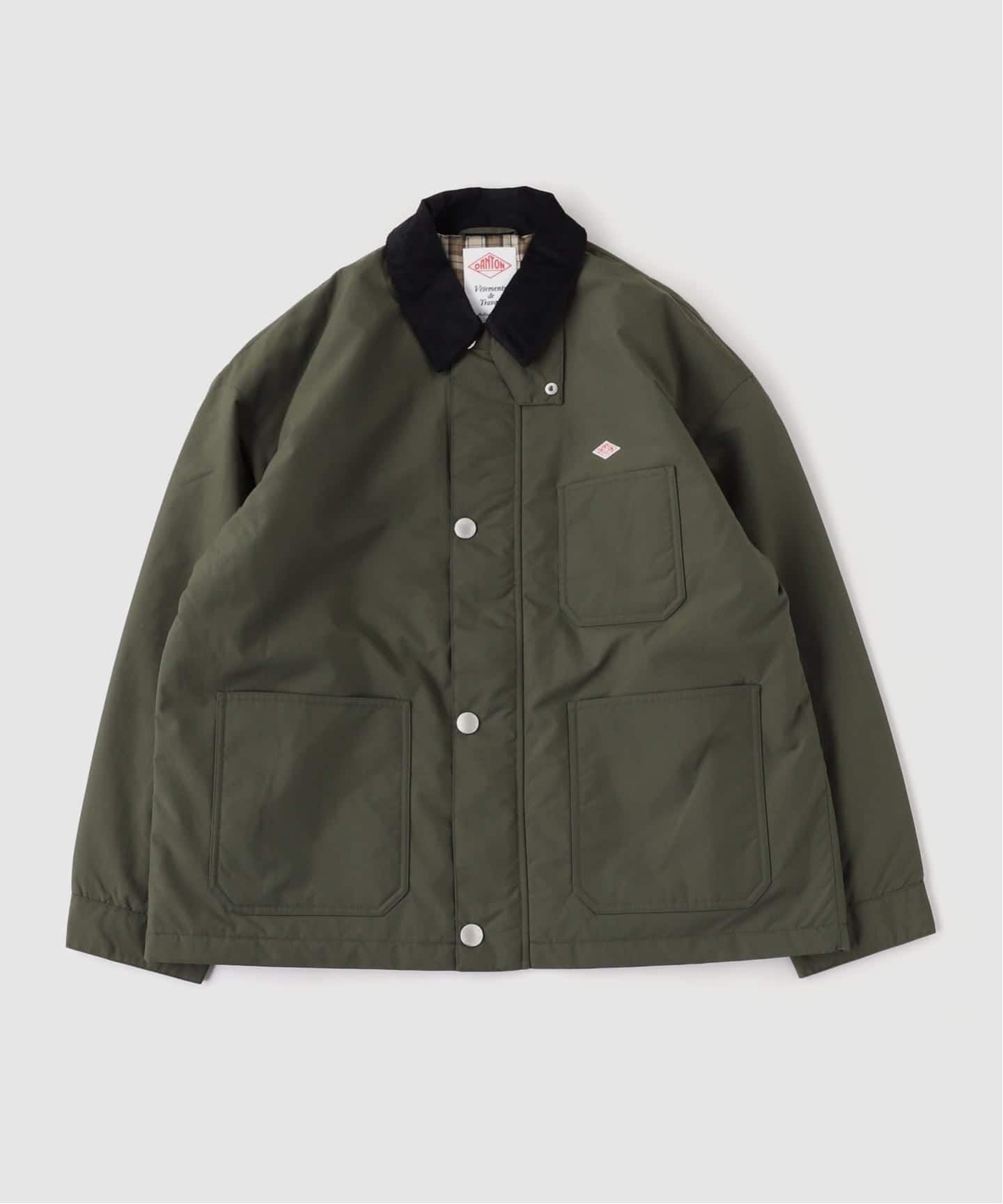 DANTON / ダントン COVERALL JACKET/STV（カバーオール）｜417 EDIFICE