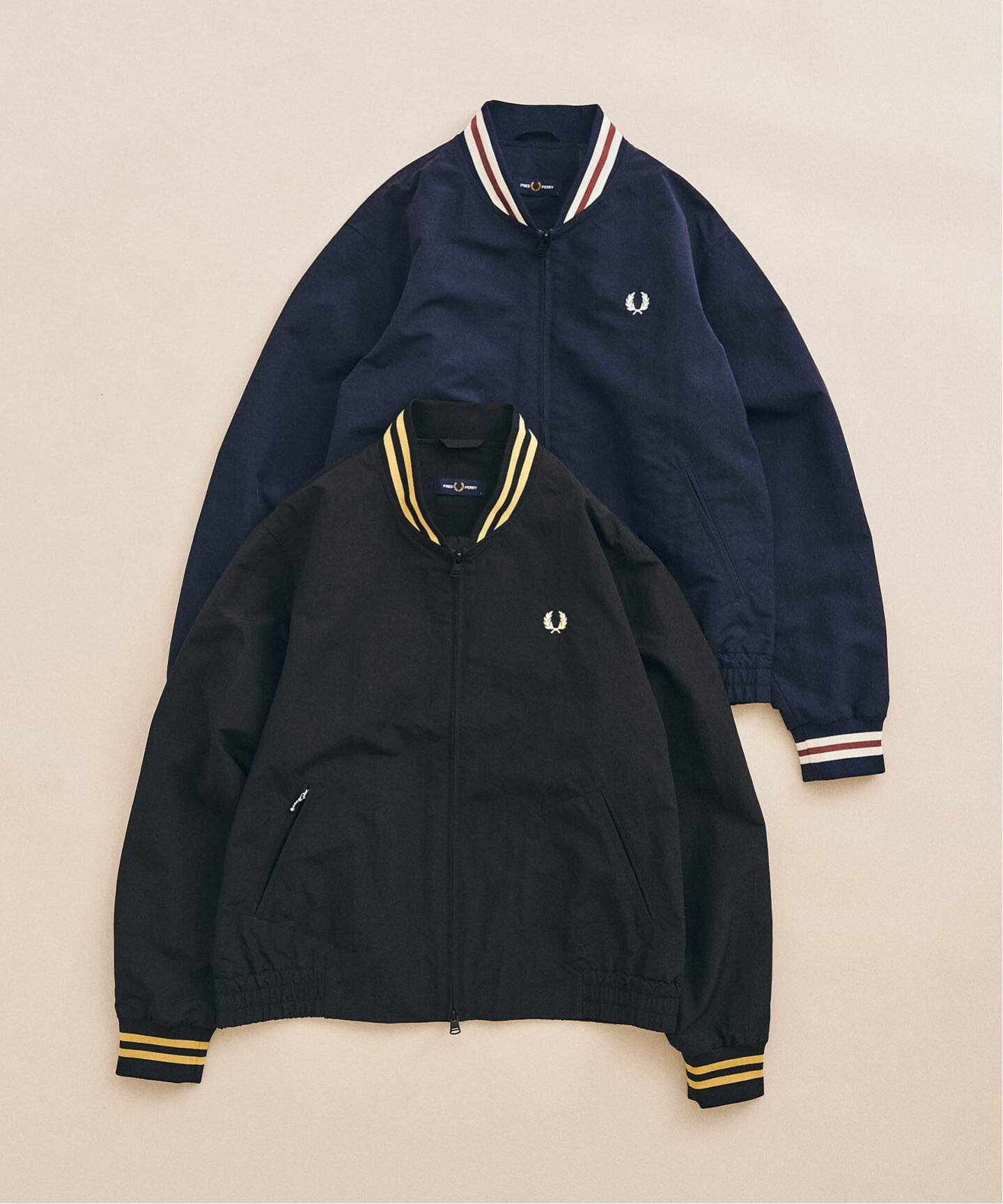 FRED PERRY ナイロンブルゾン FRED PERRY / フレッドペリー417別注 Tennis Bomberブルゾン（ナイロン
