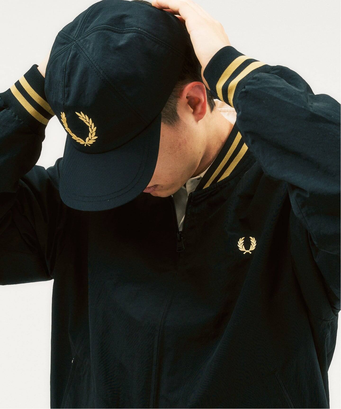FRED PERRY / フレッドペリー417別注 Tennis Bomberブルゾン（ナイロン 