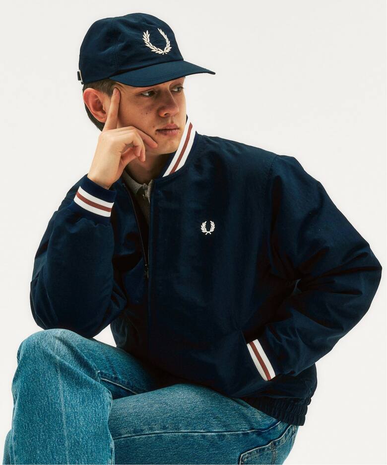 FRED PERRY / フレッドペリー417別注 Tennis Bomberブルゾン（ナイロン 