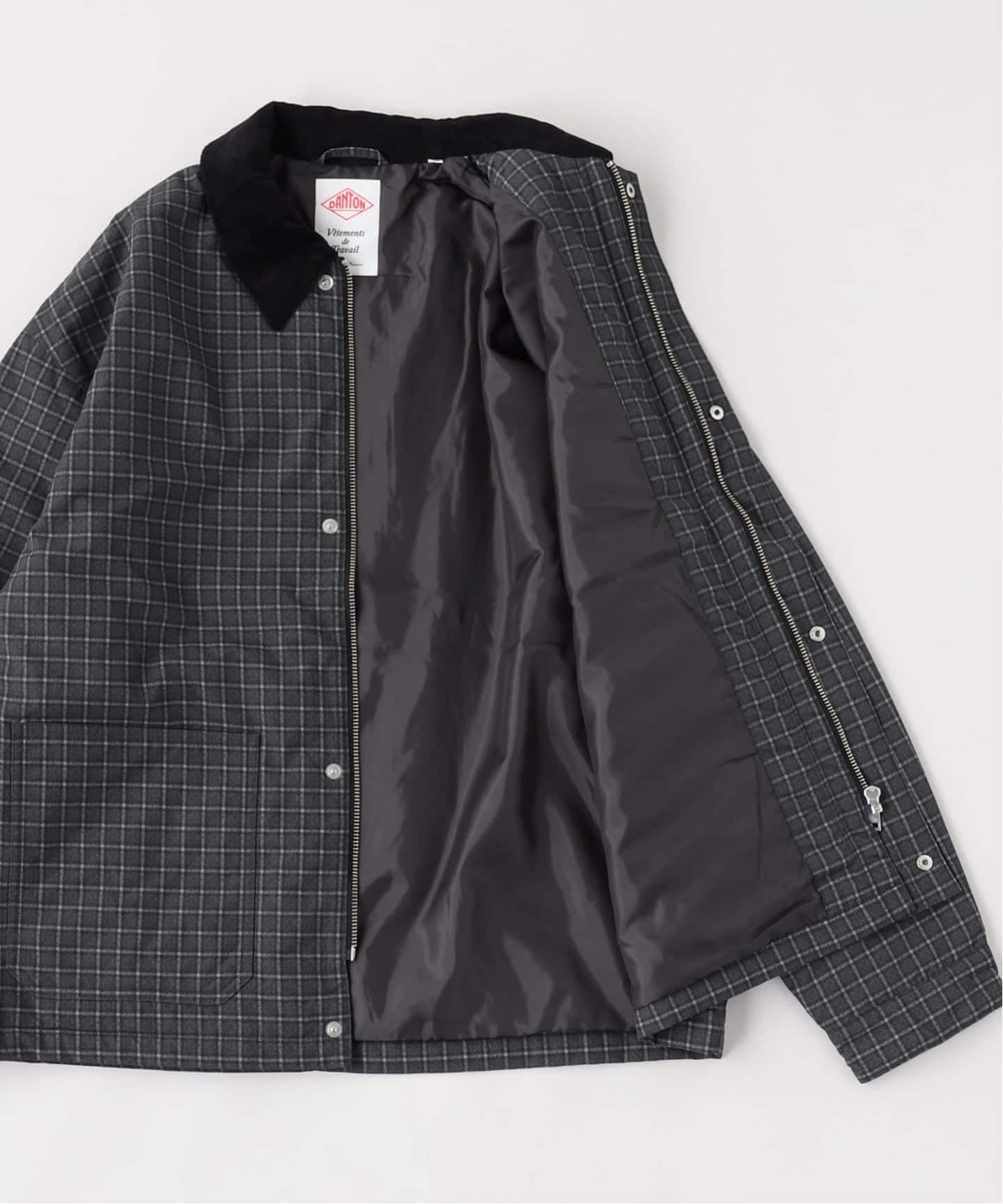 DANTON / ダントン COVERALL JACKET/PNN（カバーオール）｜417 EDIFICE