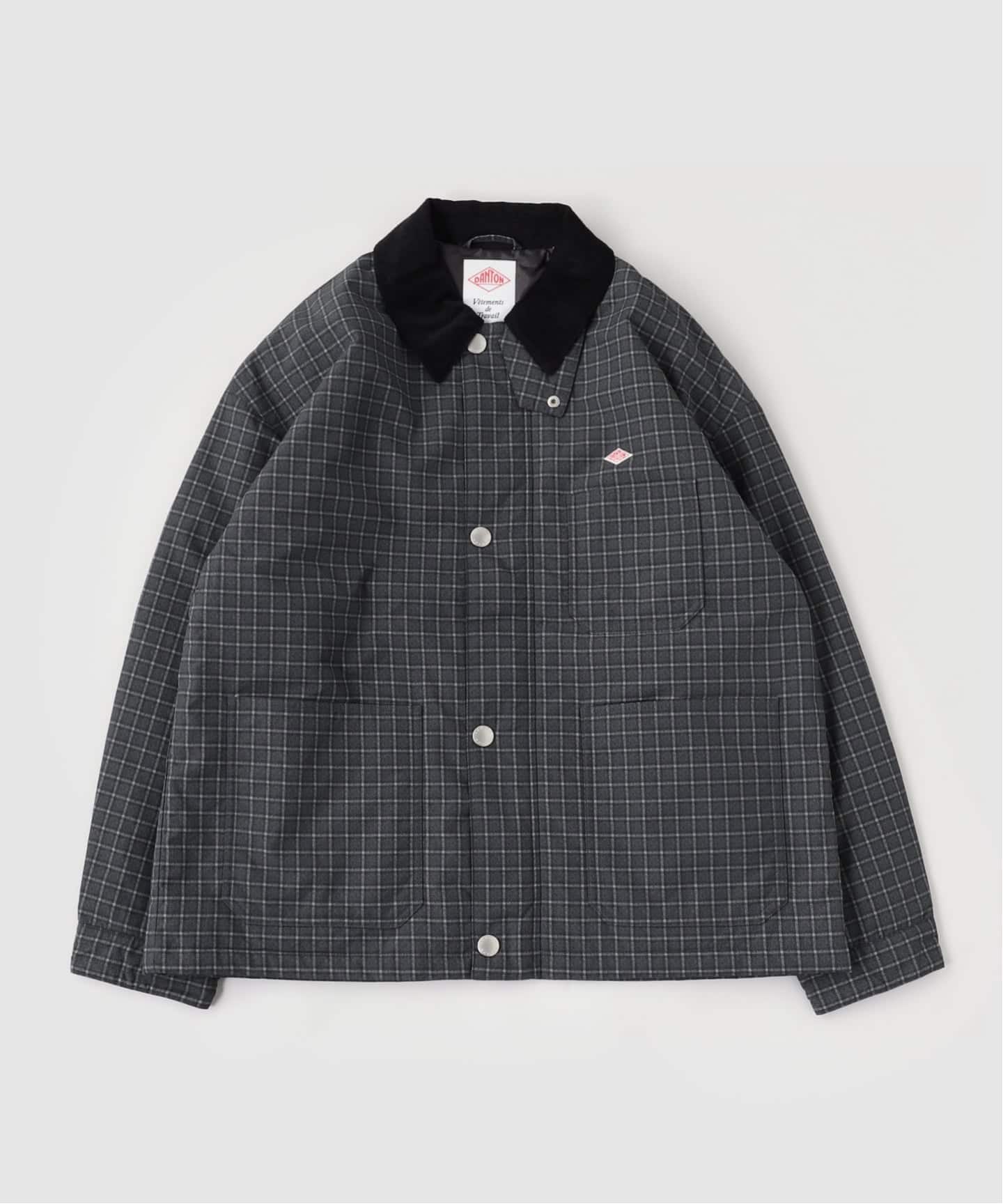 DANTON / ダントン COVERALL JACKET/PNN（カバーオール）｜417 EDIFICE