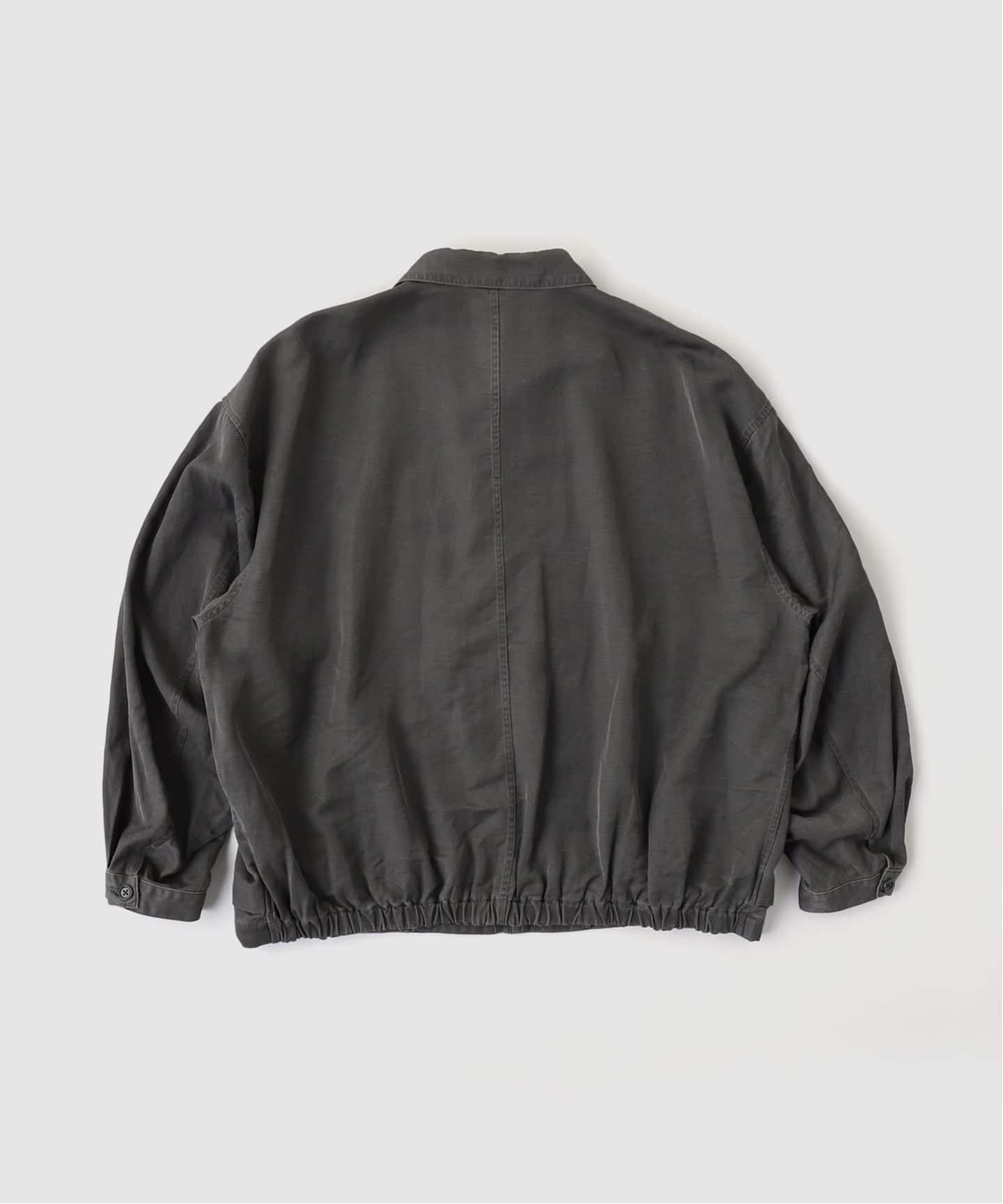 STILL BY HAND / スティルバイハンド Pigment print zip up blouson