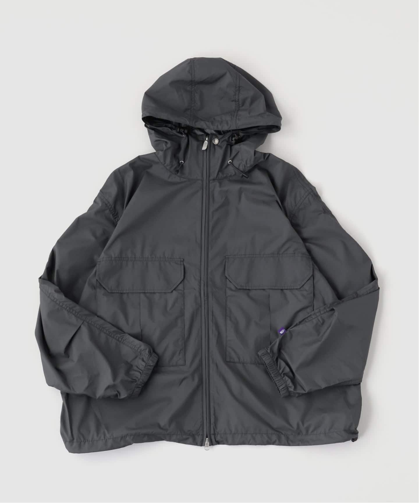 ダークグレー フード付き ジャンパー THE NORTH FACE PPL PERTEX QUANTUM Mountain Wind Parka（マウンテン
