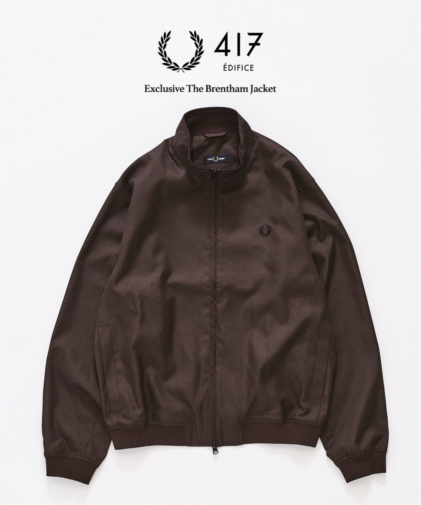FRED PERRY × 417 ブレンサムジャケット（ナイロンジャケット）｜417