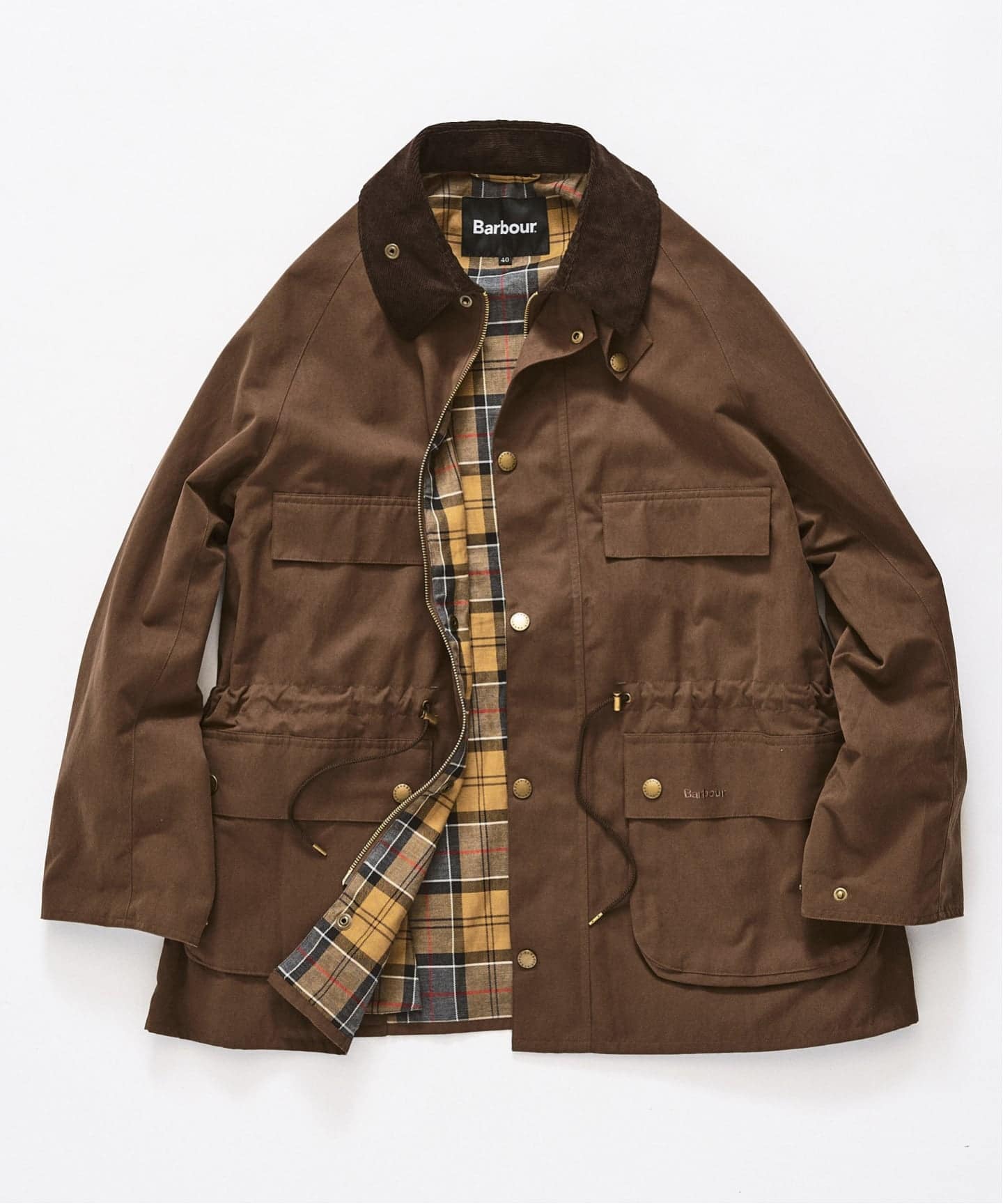 BARBOUR 417別注 OLD BEDALE waist cord（ナイロンジャケット）｜417