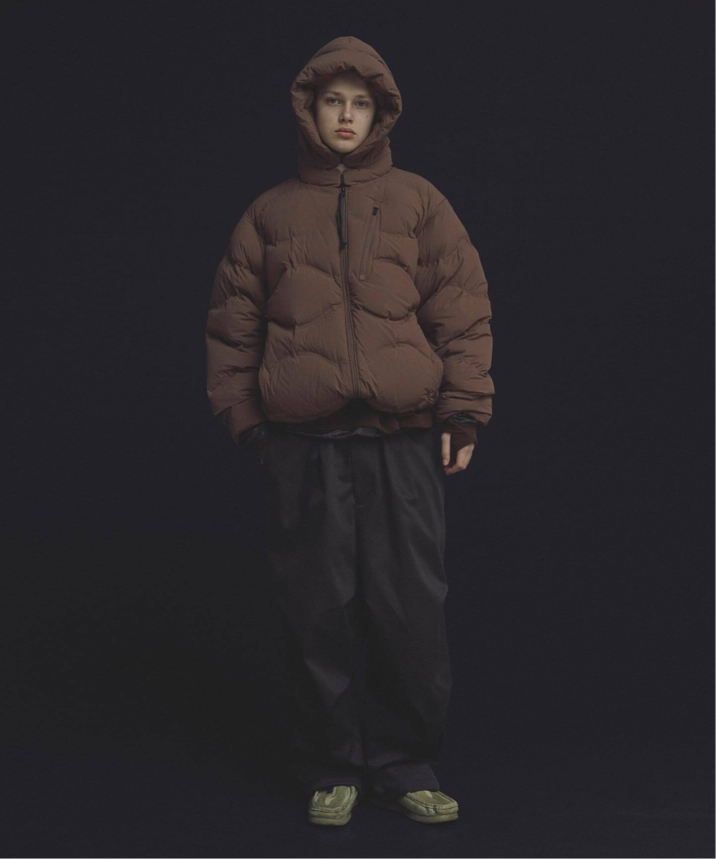 POLIQUANT × TAION】THE HOODED ACTIVE DOWN JACKET（ダウンジャケット