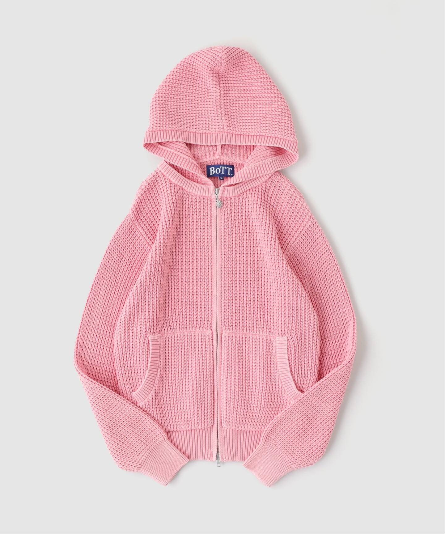 BoTT / ボット KNIT ZIP HOODIE（パーカー）｜PULP（パルプ）の通販