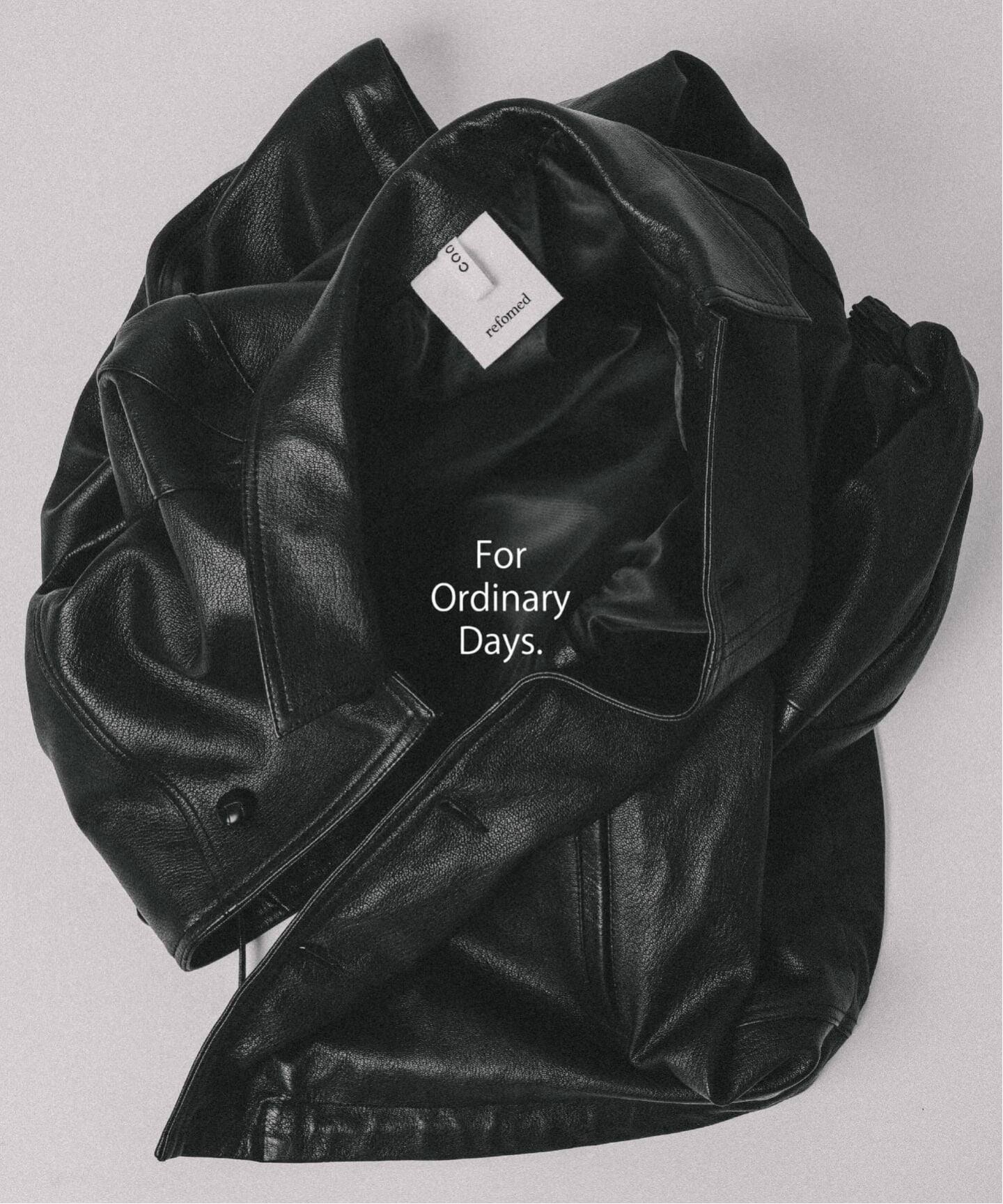 refomed / リフォメッド×CCU / シーシーユー LEATHER FORMAN JACKET