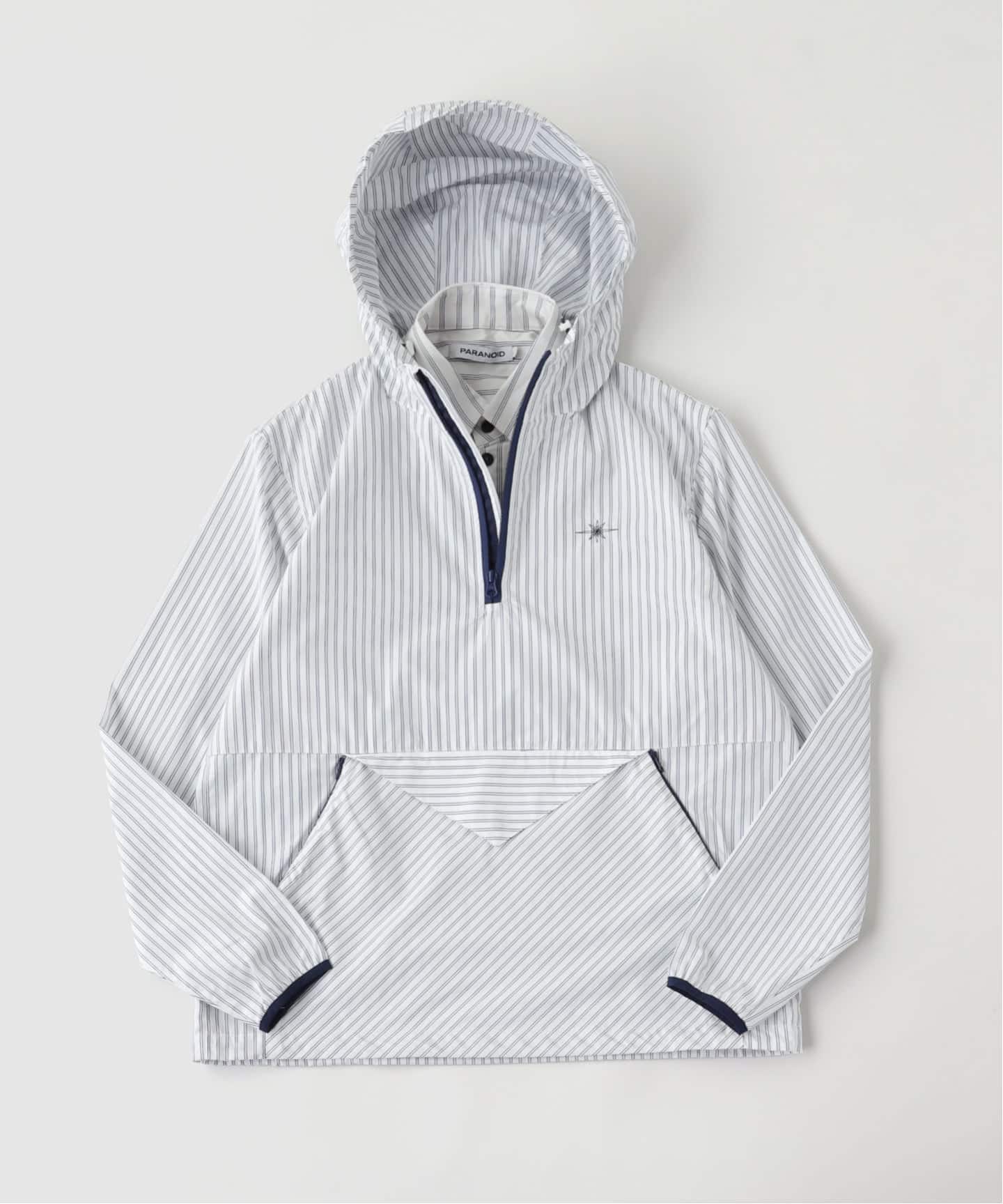 PARANOID / パラノイド DOCKING STRIPE SHIRT ANORAK PARKA（その他