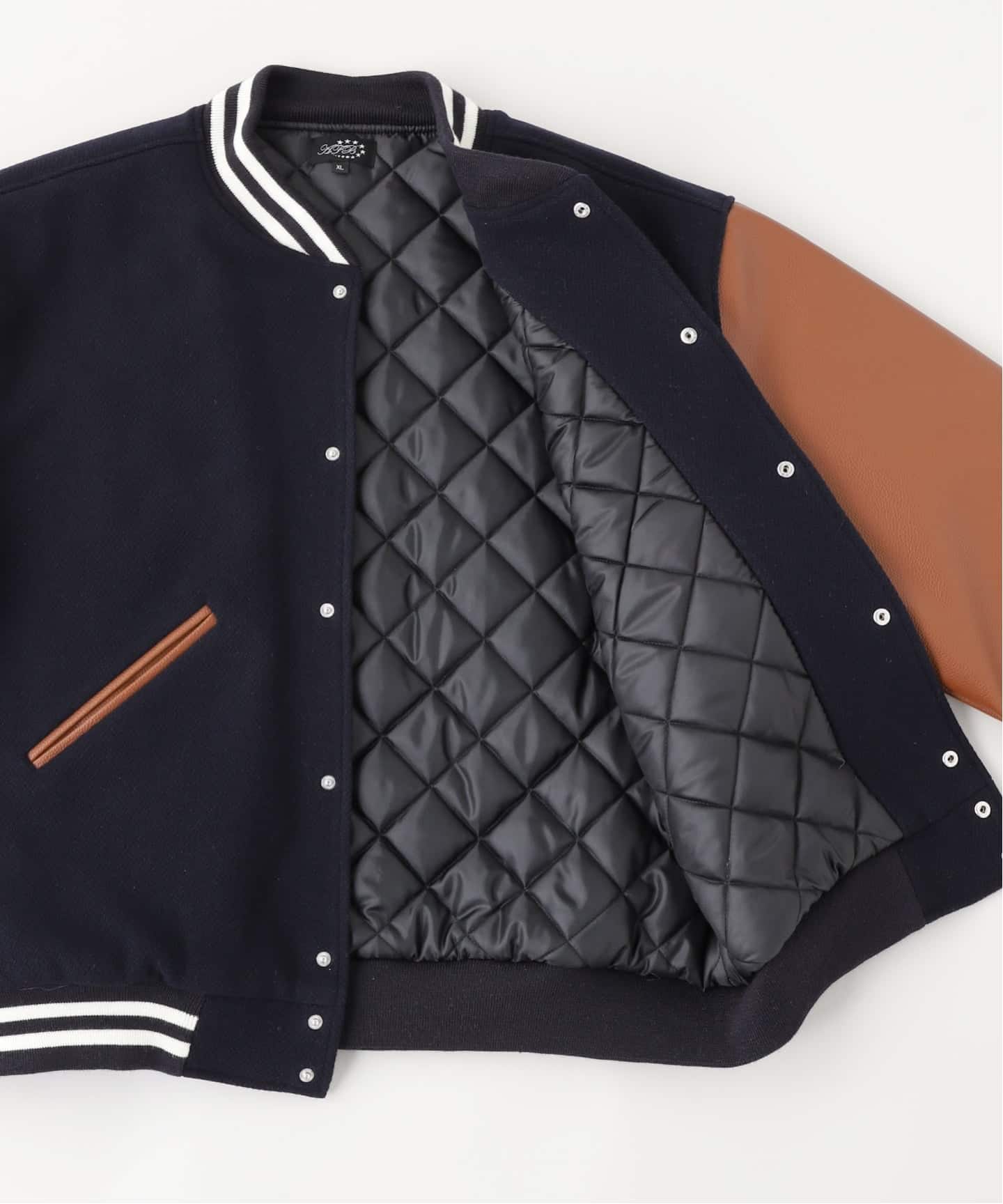 【ジャン】afb スタジャン AFB / エーエフビー EX VARSITY JACKET（スタジャン）｜AFB