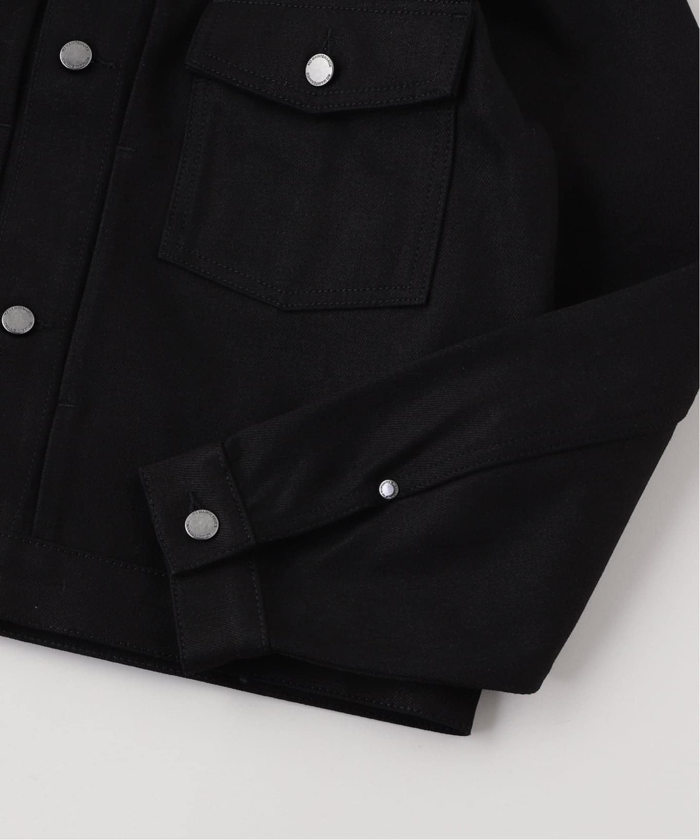 ジャケット・アウター NO MAINTENANCE Black Trucker Jacket xs NO MAINTENANCE / ノーメンテナンス 202XX TRUCKER JACKET（デニム