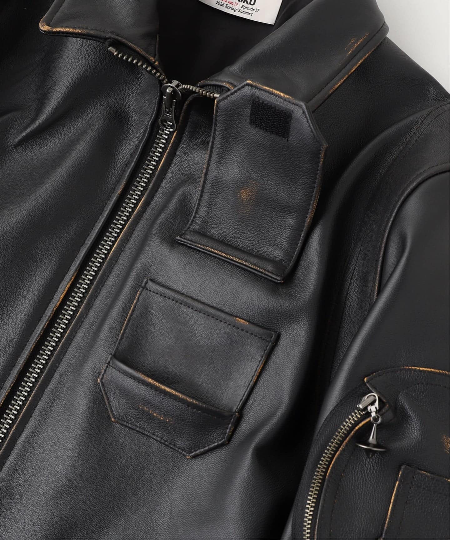 DAIRIKU / ダイリク MIllitary Leather Flight Jacket（レザー